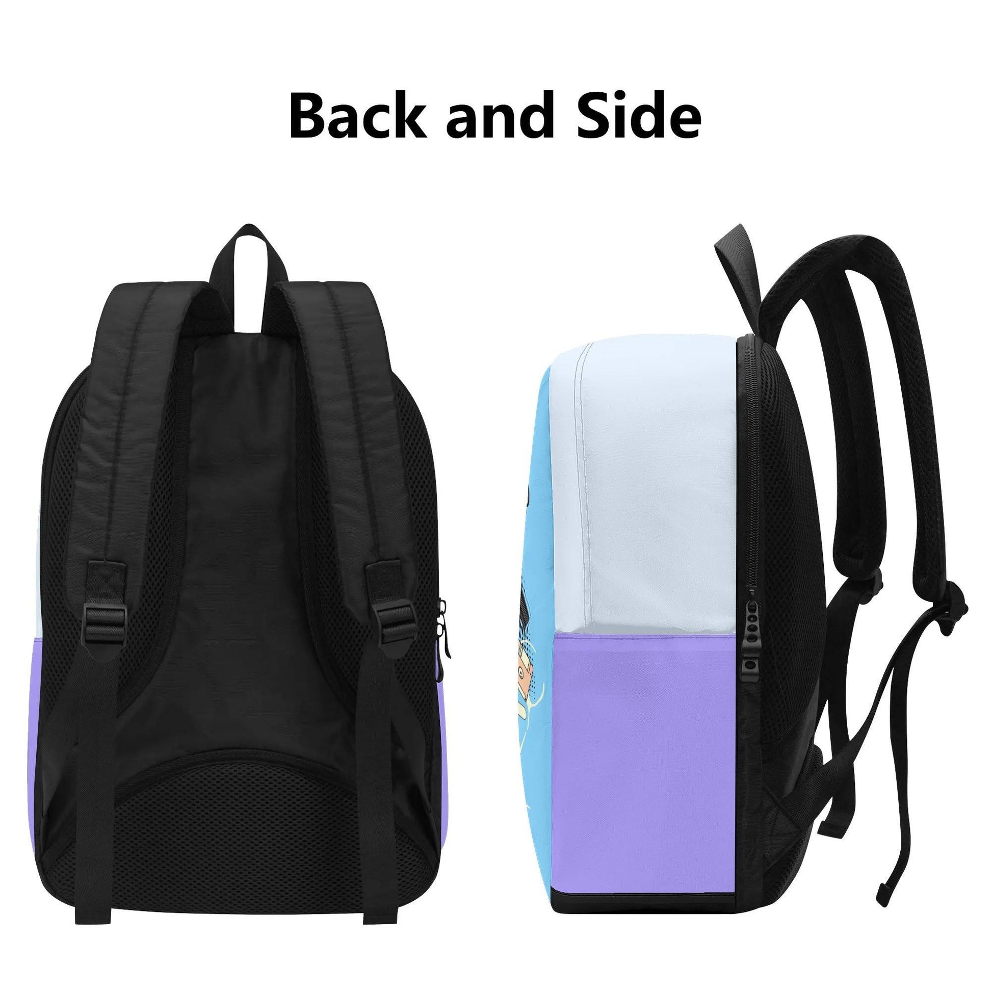 Everyday Backpack Hope | Girl Diagonal Zipper School Backpack - Weave West