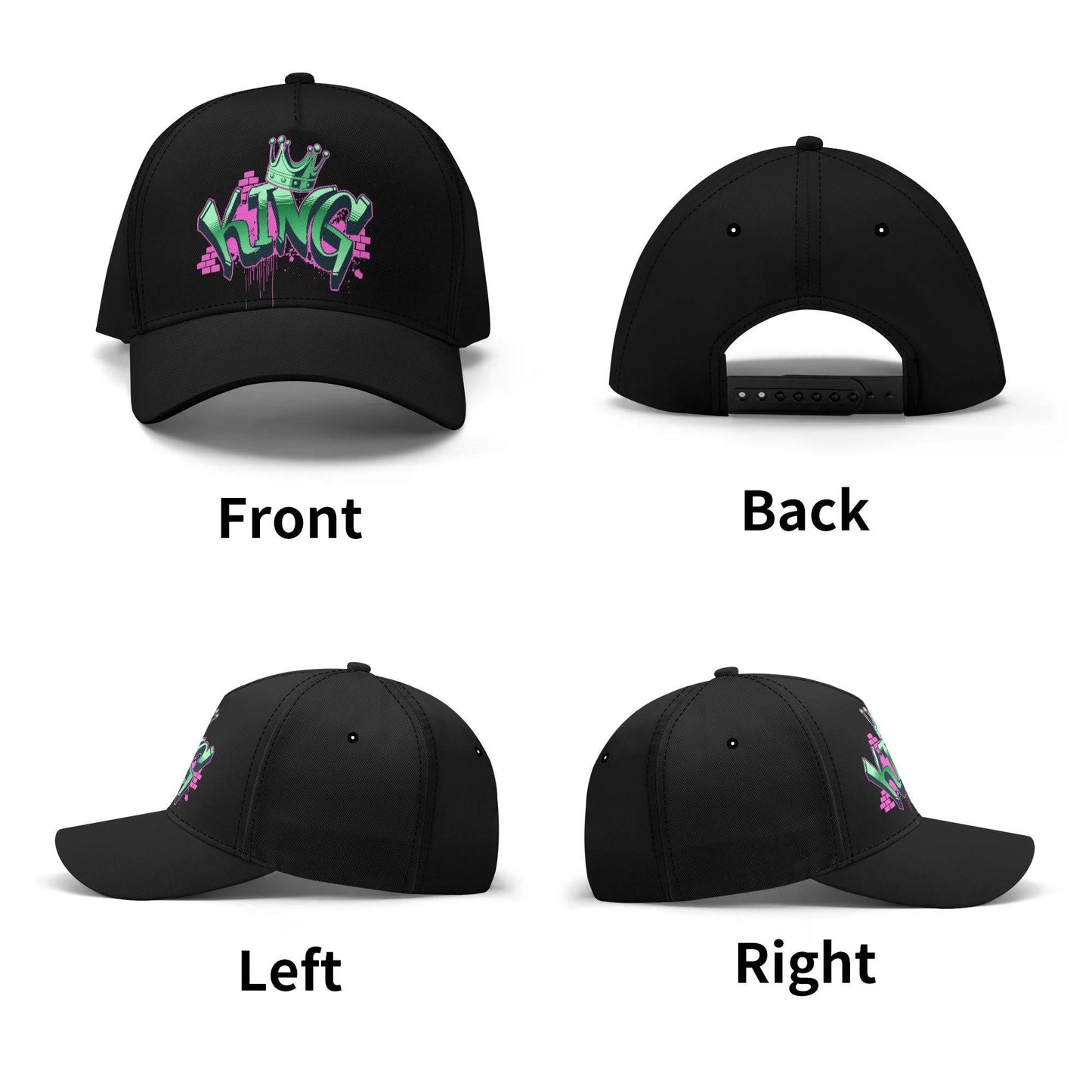 Personalized Lightweight Cap King - Weave West
