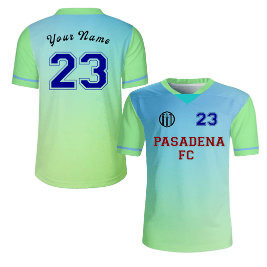 Custom Soccer Jersey (Lime Glow) - Weave West