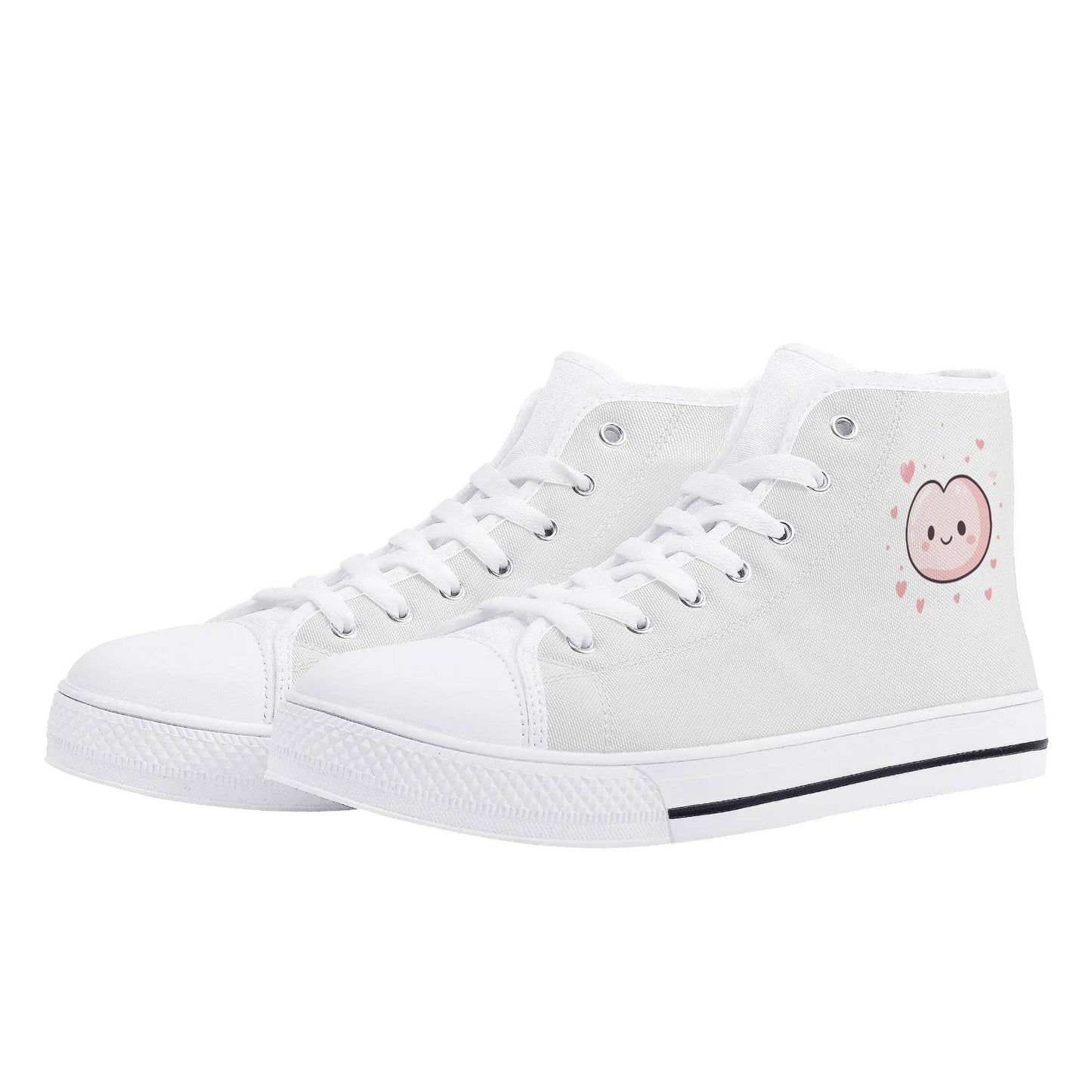 Personalized Classic High Top (Happy Heart) - Weave West