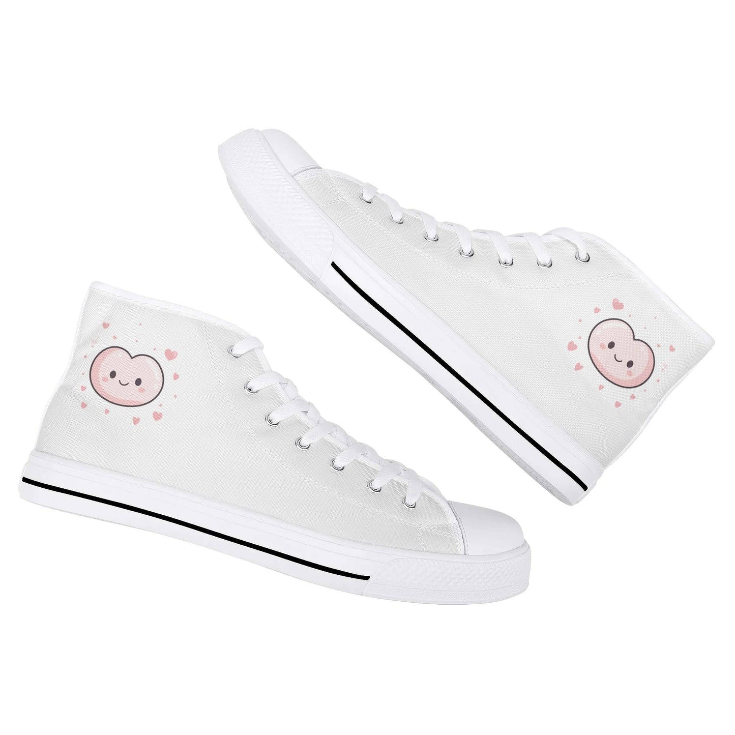 Personalized Classic High Top (Happy Heart) - Weave West