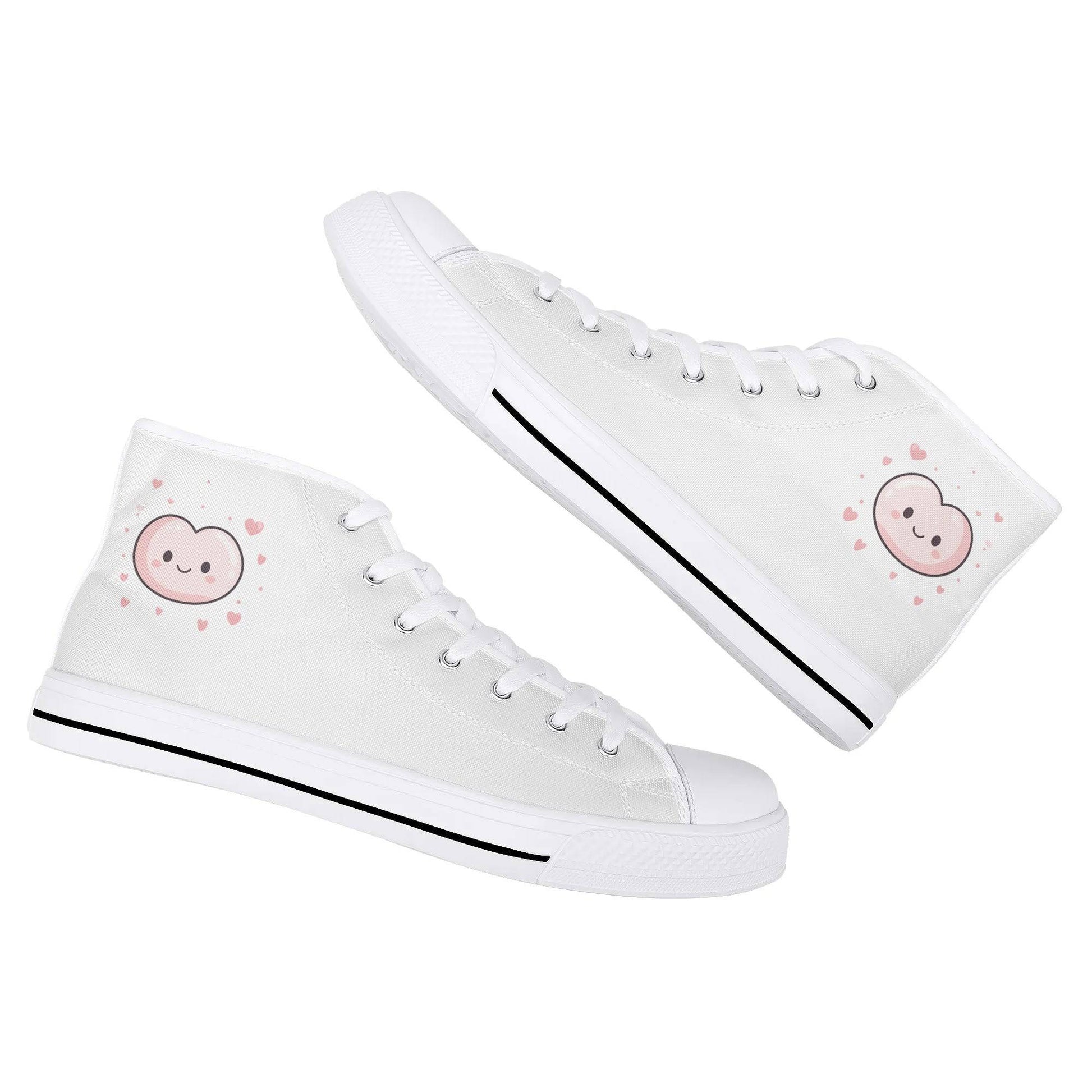 Personalized Classic High Top (Happy Heart) - Weave West