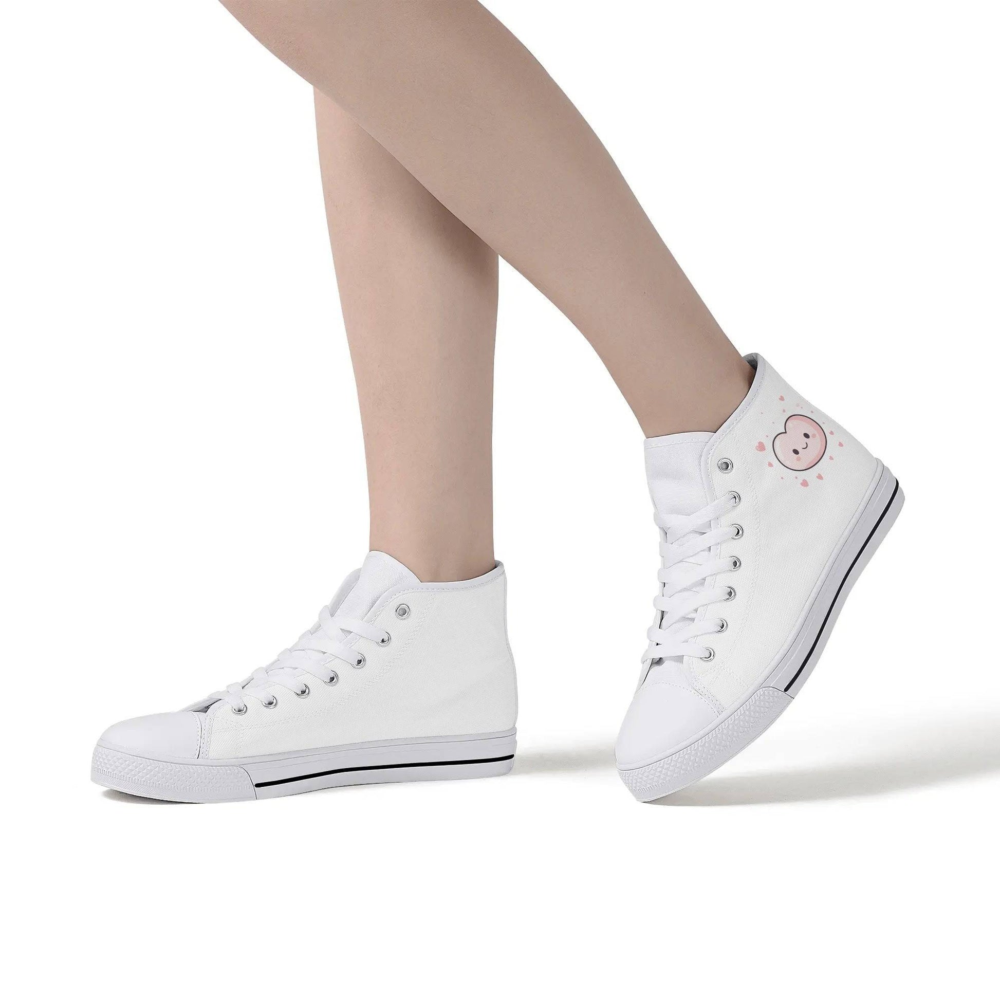 Personalized Classic High Top (Happy Heart) - Weave West