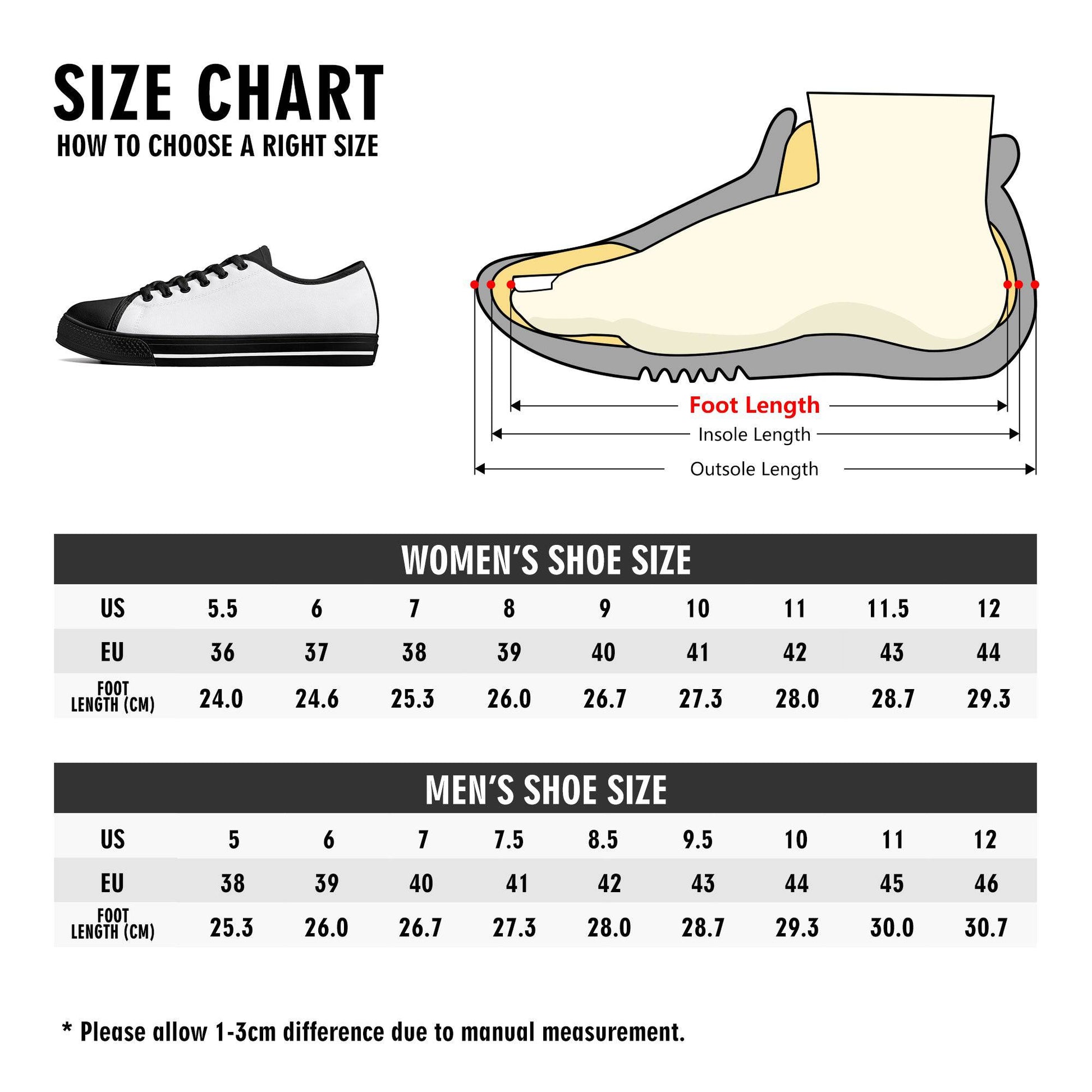 Personalized Lightweight Low Top Canvas Love - Weave West