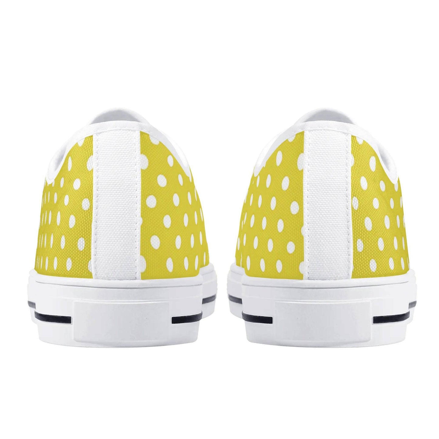 Personalized Lightweight Low Top Canvas Sunbeam Polka - Weave West