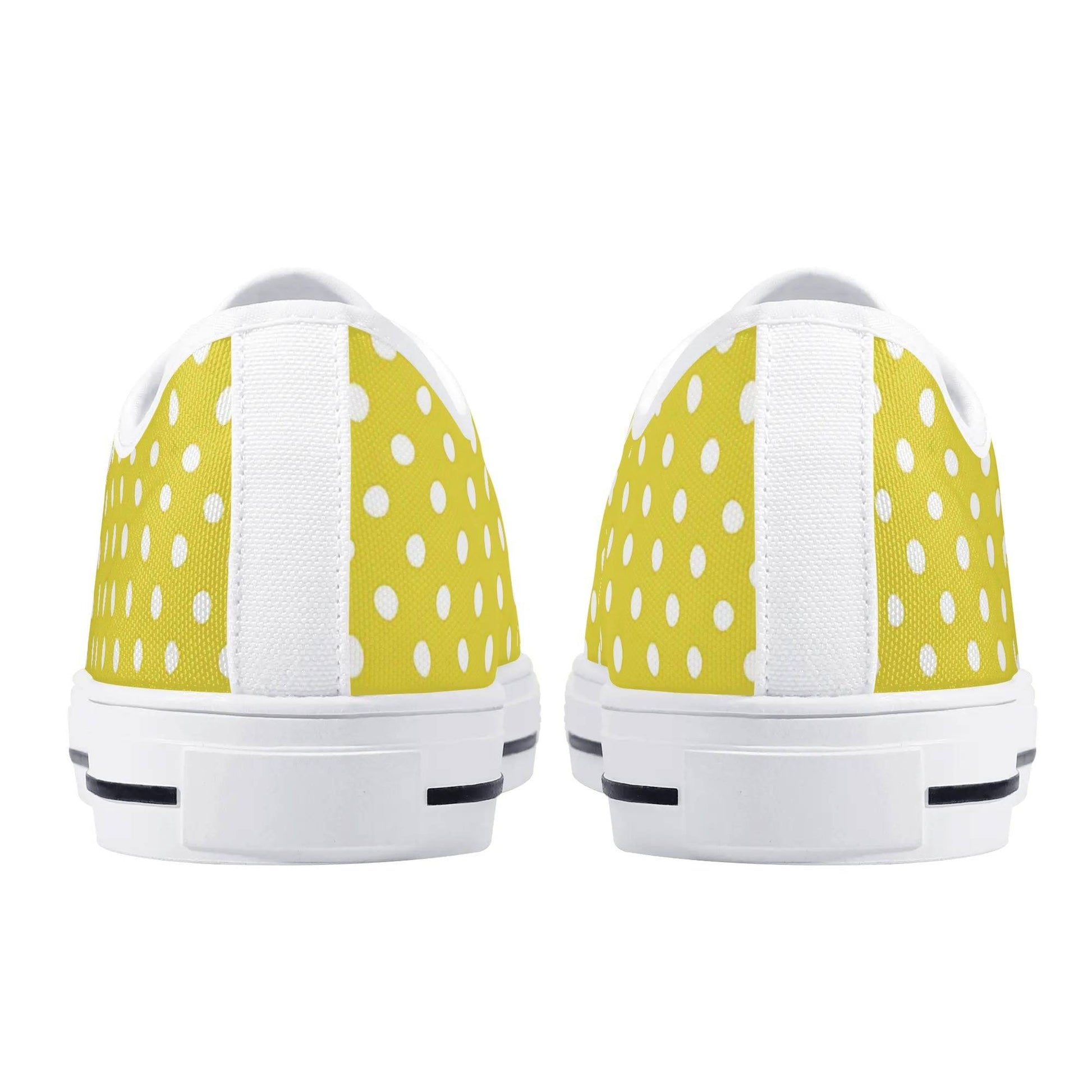Personalized Lightweight Low Top Canvas Sunbeam Polka - Weave West