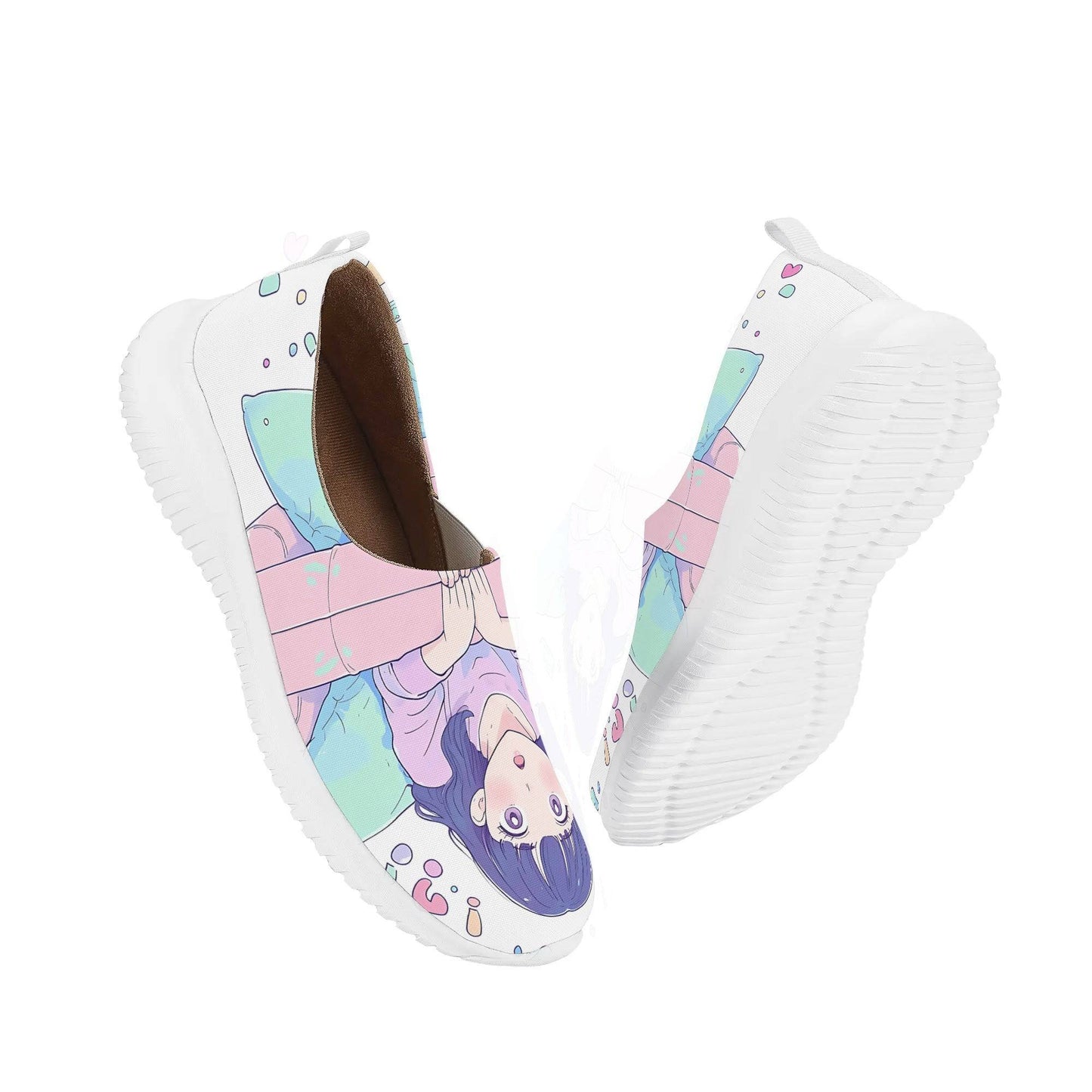 Personalized Classic Slip-Ons Huh... | Comfortable Office Shoes - Weave West