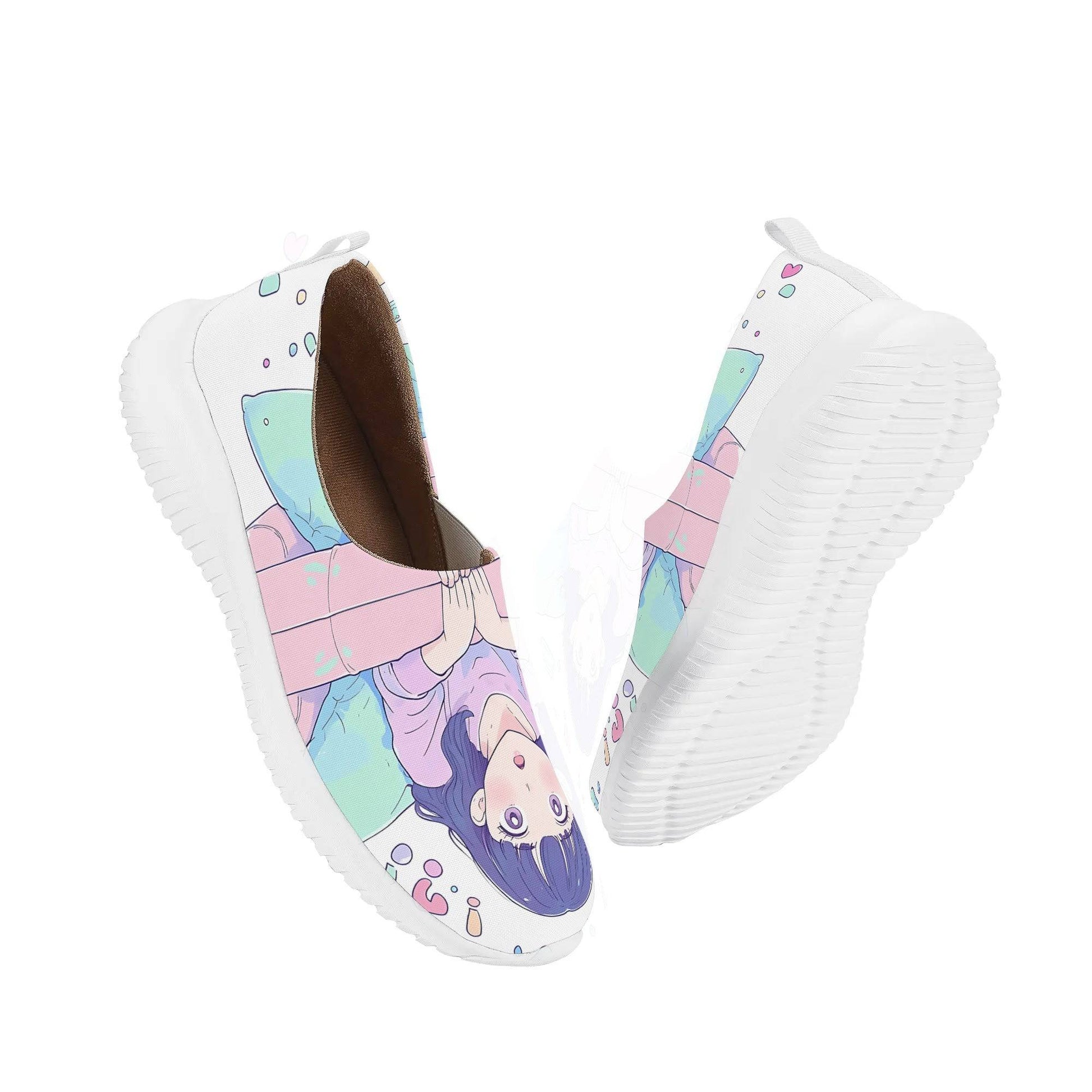 Personalized Classic Slip-Ons Huh... | Comfortable Office Shoes - Weave West