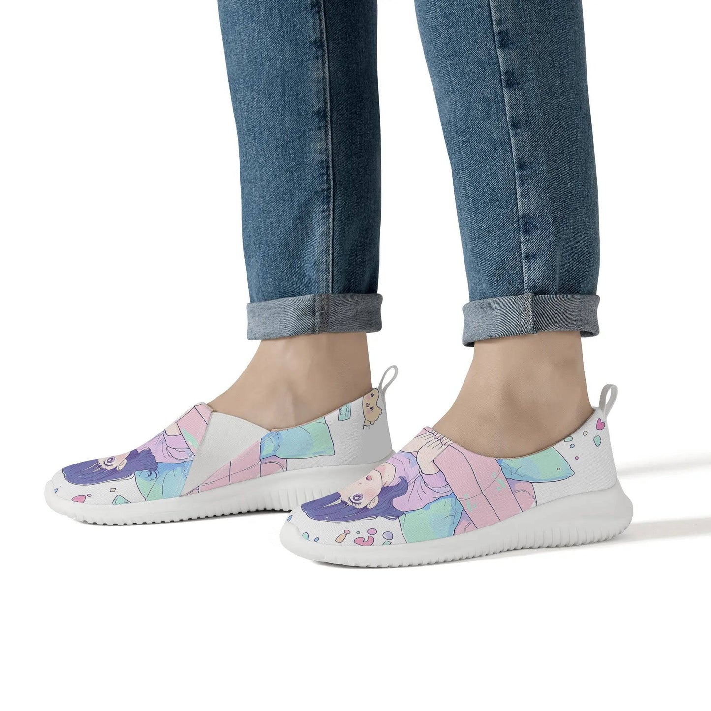 Personalized Classic Slip-Ons Huh... | Comfortable Office Shoes - Weave West