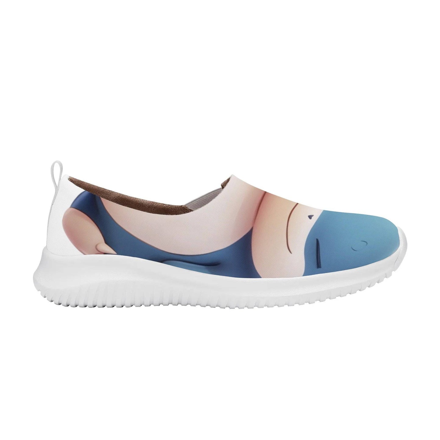 Personalized Classic Slip-Ons Snorlax | Comfortable Office Shoes - Weave West