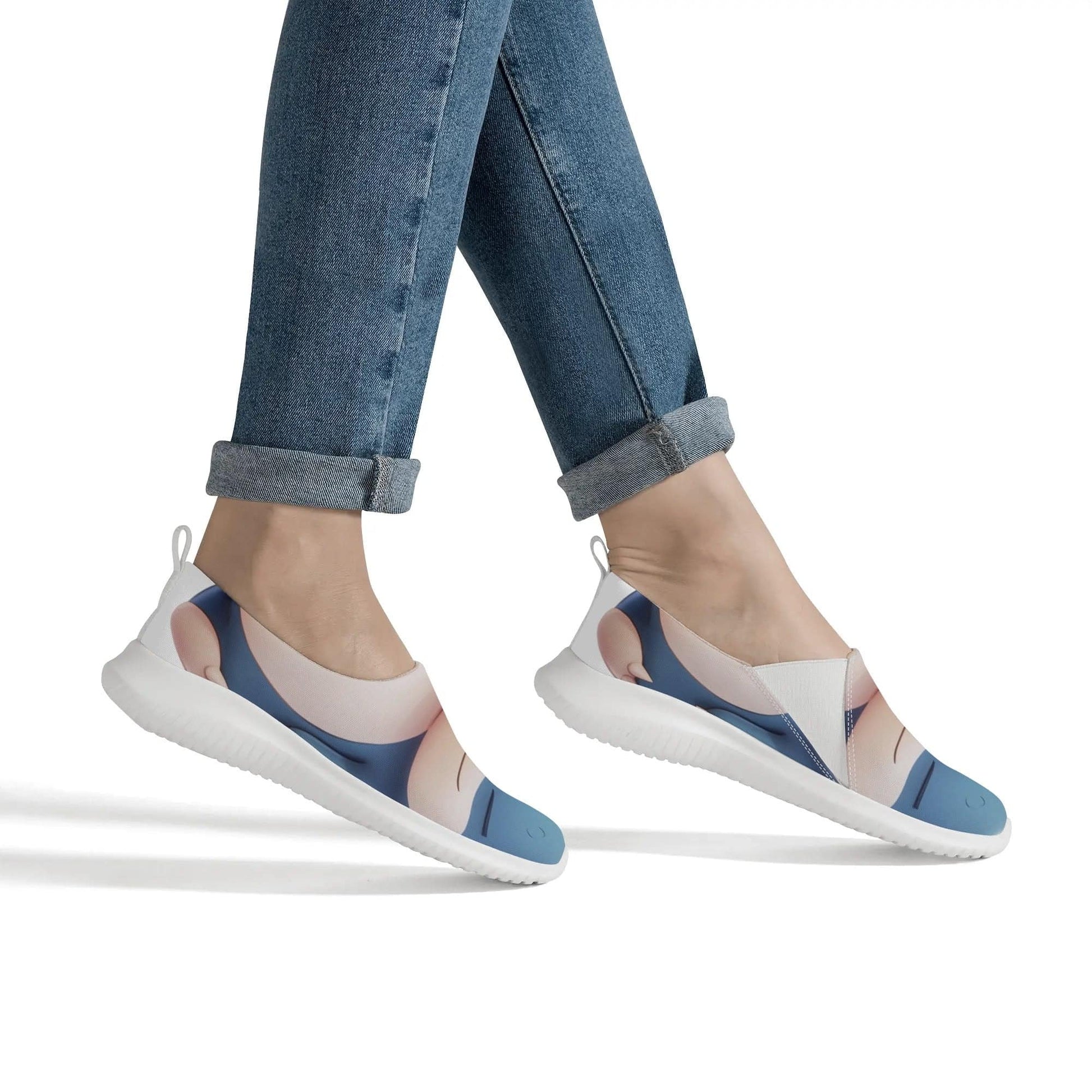 Personalized Classic Slip-Ons Snorlax | Comfortable Office Shoes - Weave West