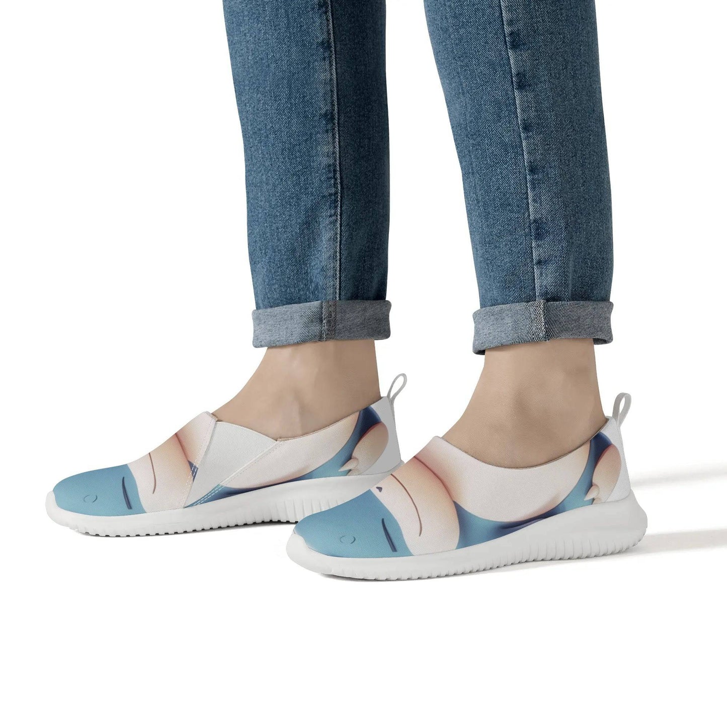 Personalized Classic Slip-Ons Snorlax | Comfortable Office Shoes - Weave West