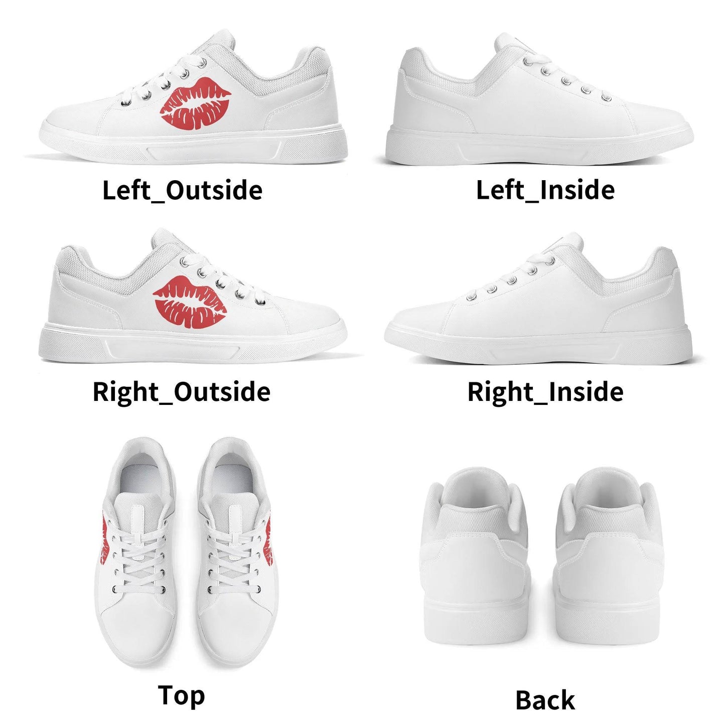 Personalized Lightweight Classic Sneakers Hickey - Weave West