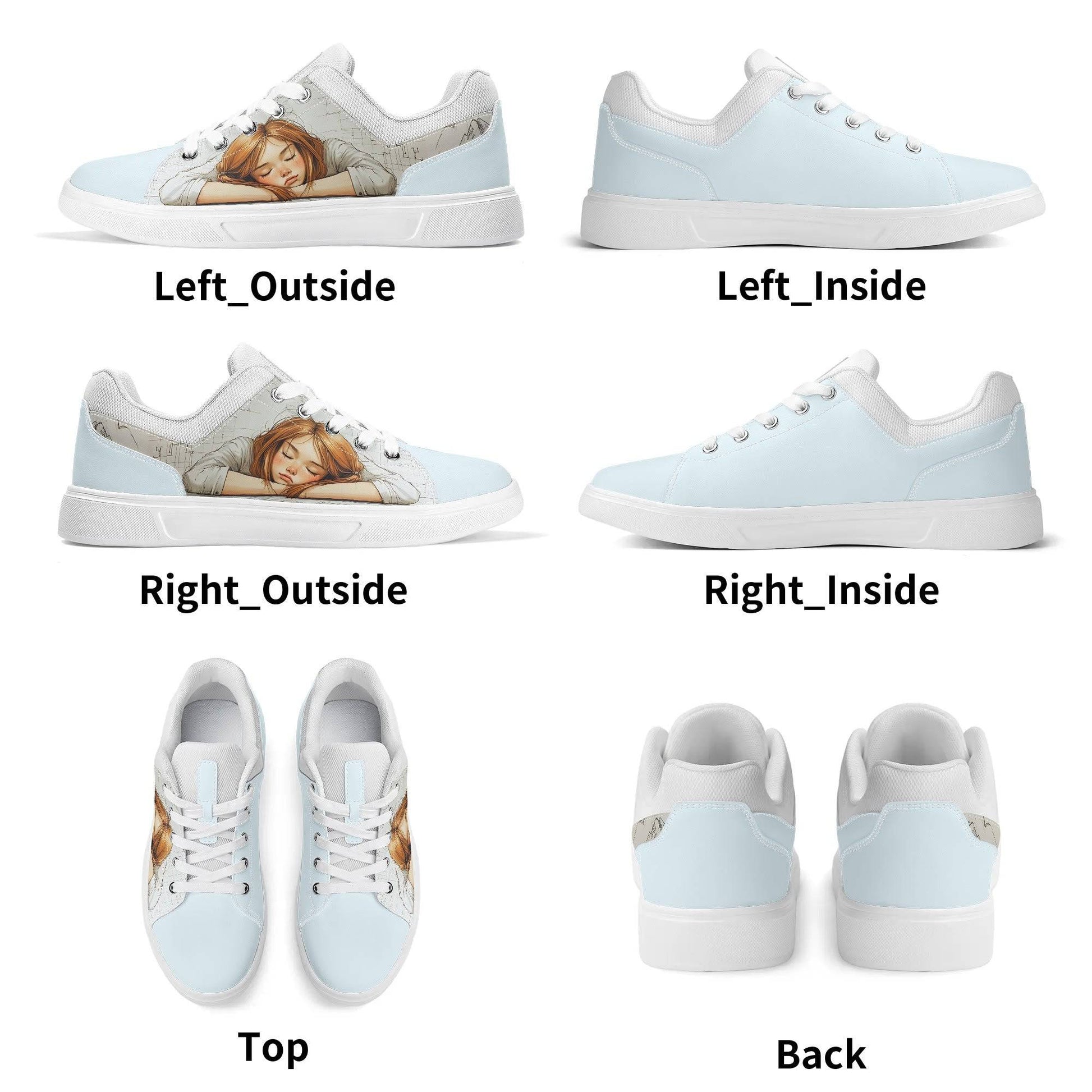 Personalized Lightweight Classic Sneakers Just Take A Nap - Weave West