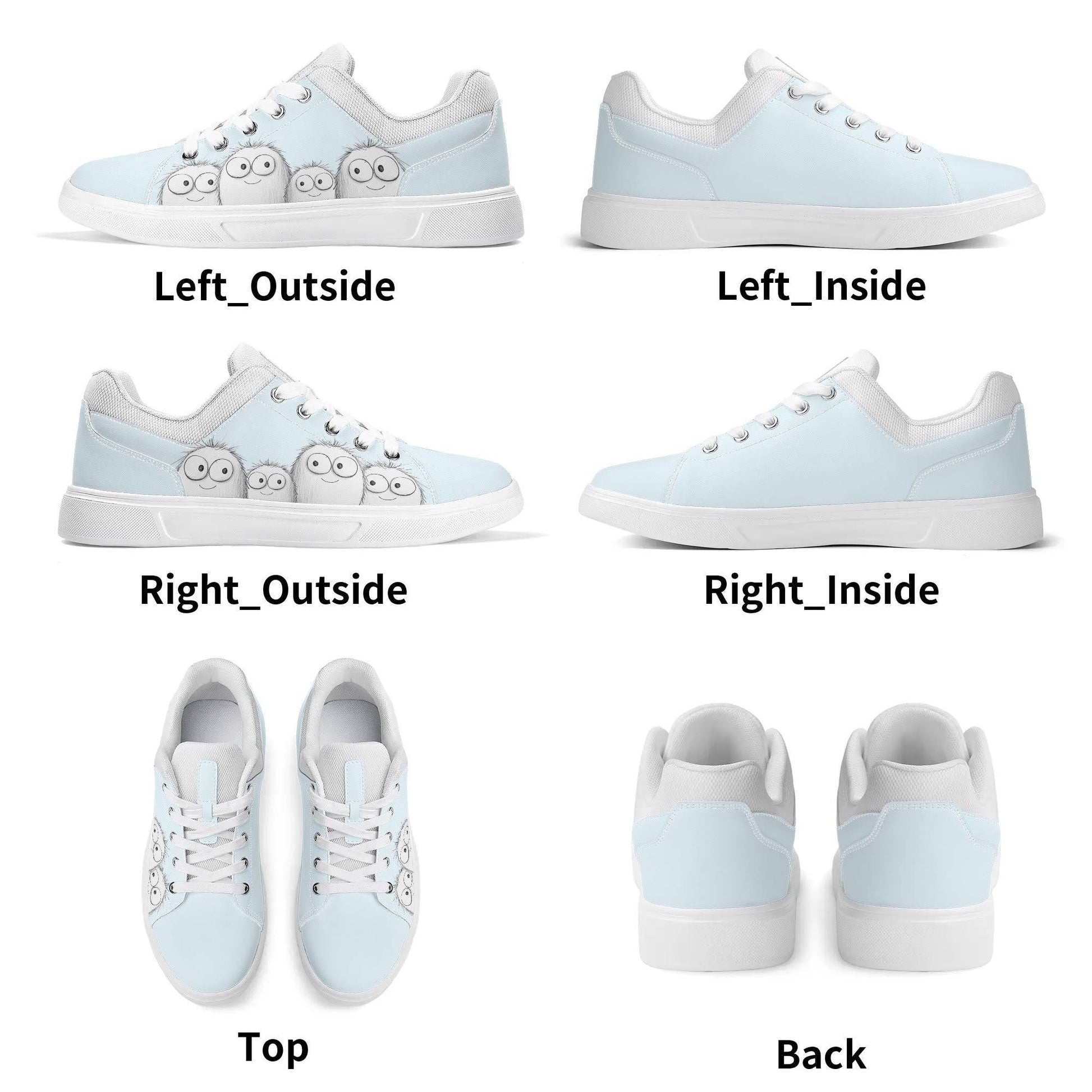 Personalized Lightweight Classic Sneakers Uni - Weave West