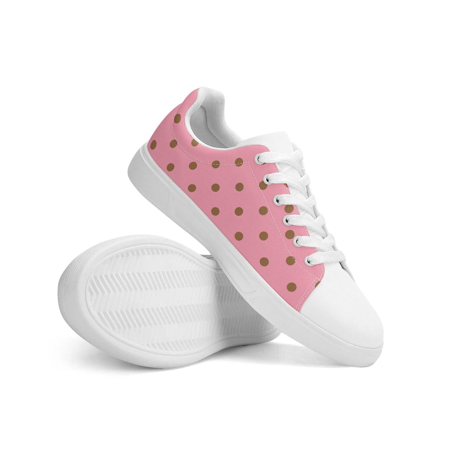Personalized Lightweight Everyday Casual Sneakers Bubblegum Confetti - Weave West
