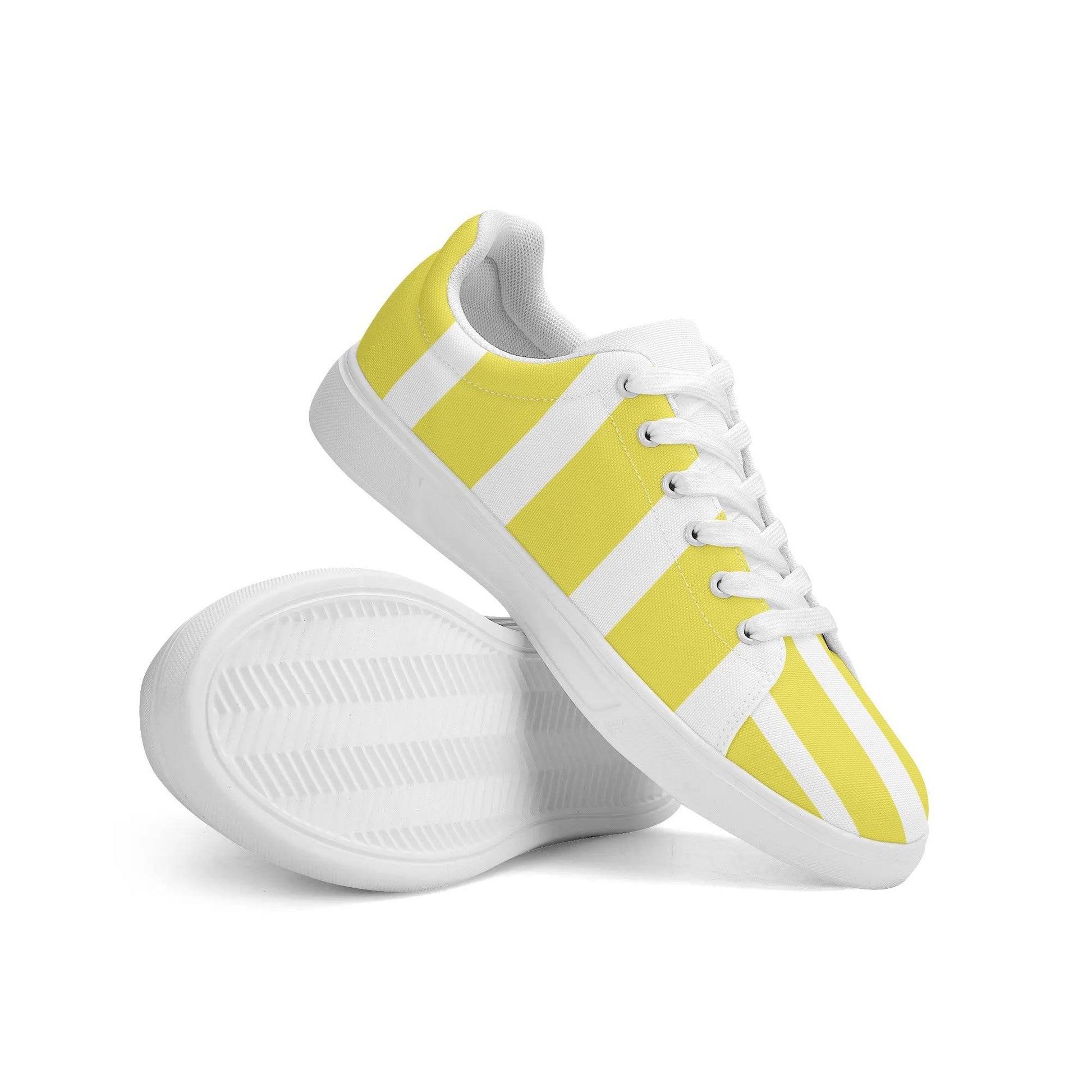 Personalized Lightweight Everyday Casual Sneakers Sunny Cream - Weave West