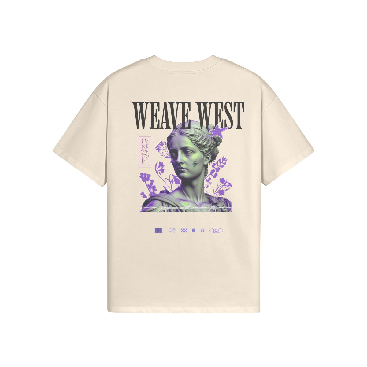 High Quality Cotton Oversized Loose-Fit Tee (Kirstus) - Weave West