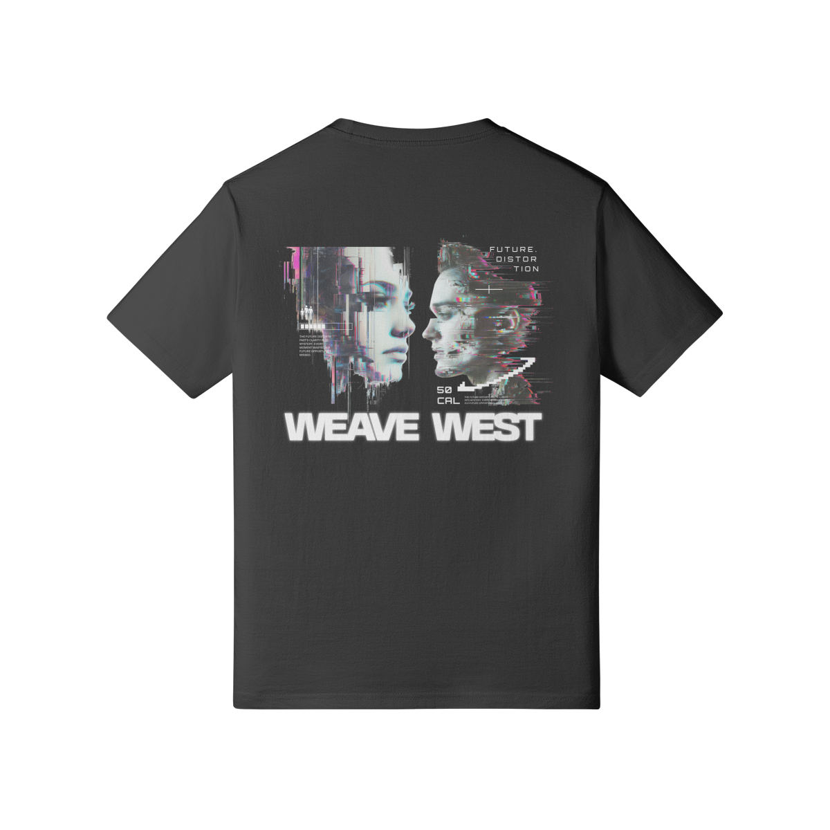 Premium Cotton Slim Fit Tee (Distortion) - Weave West