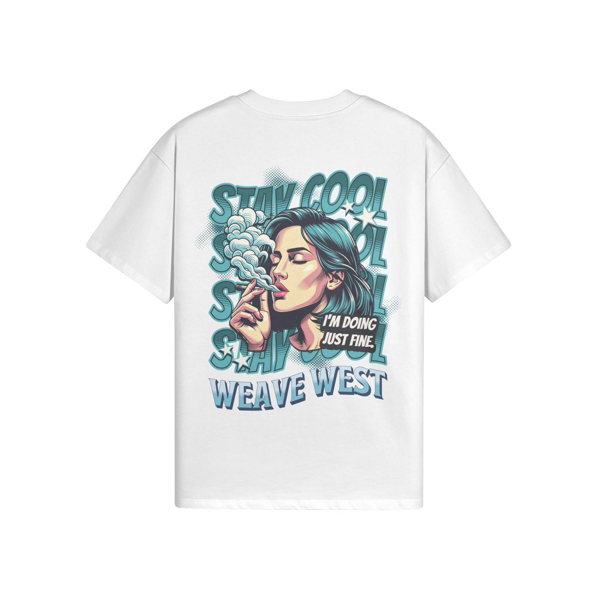 High Quality Cotton Oversized Loose-Fit Tee (Stay Cool) - Weave West
