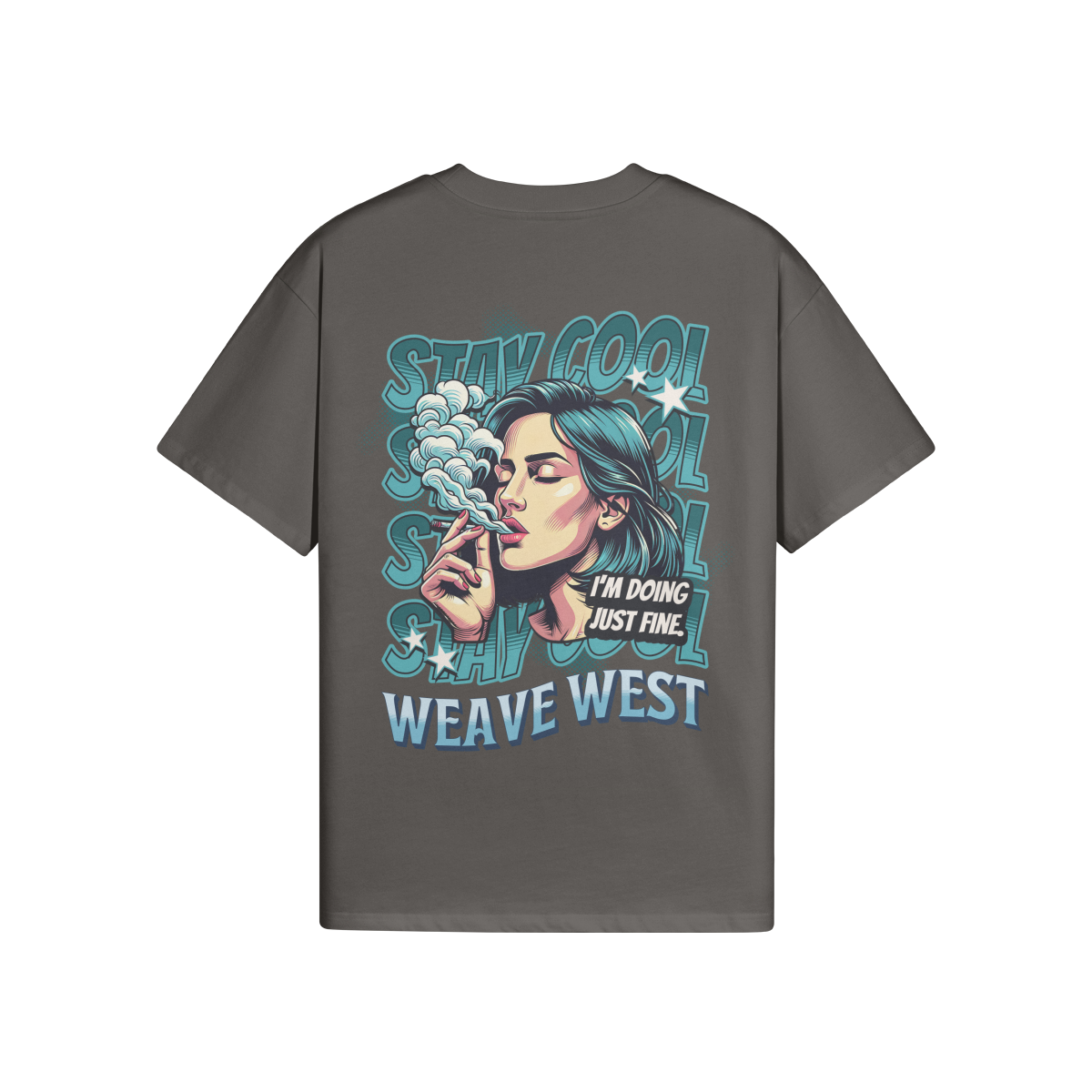 High Quality Cotton Oversized Loose-Fit Tee (Stay Cool) - Weave West