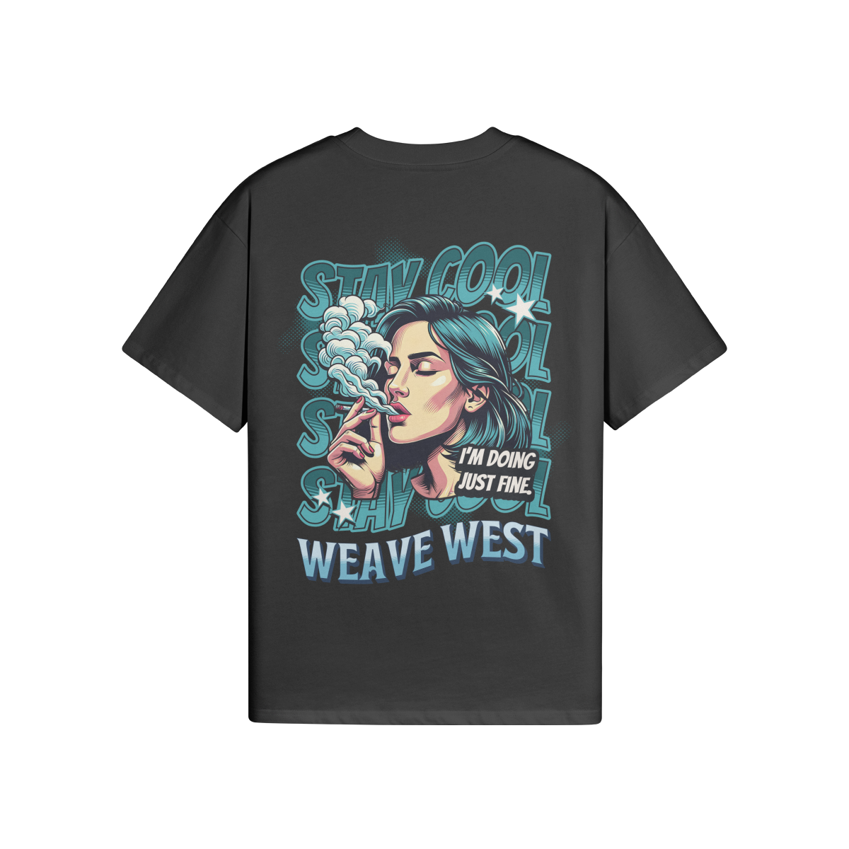 High Quality Cotton Oversized Loose-Fit Tee (Stay Cool) - Weave West