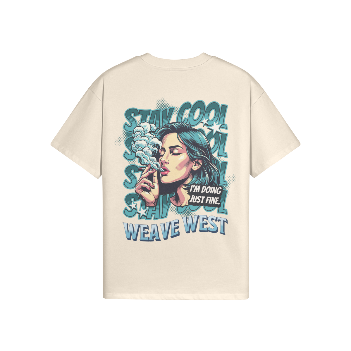 High Quality Cotton Oversized Loose-Fit Tee (Stay Cool) - Weave West