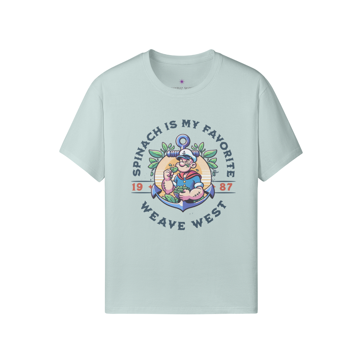 Premium Classic Fit Cotton Tee (Popeye) - Weave West