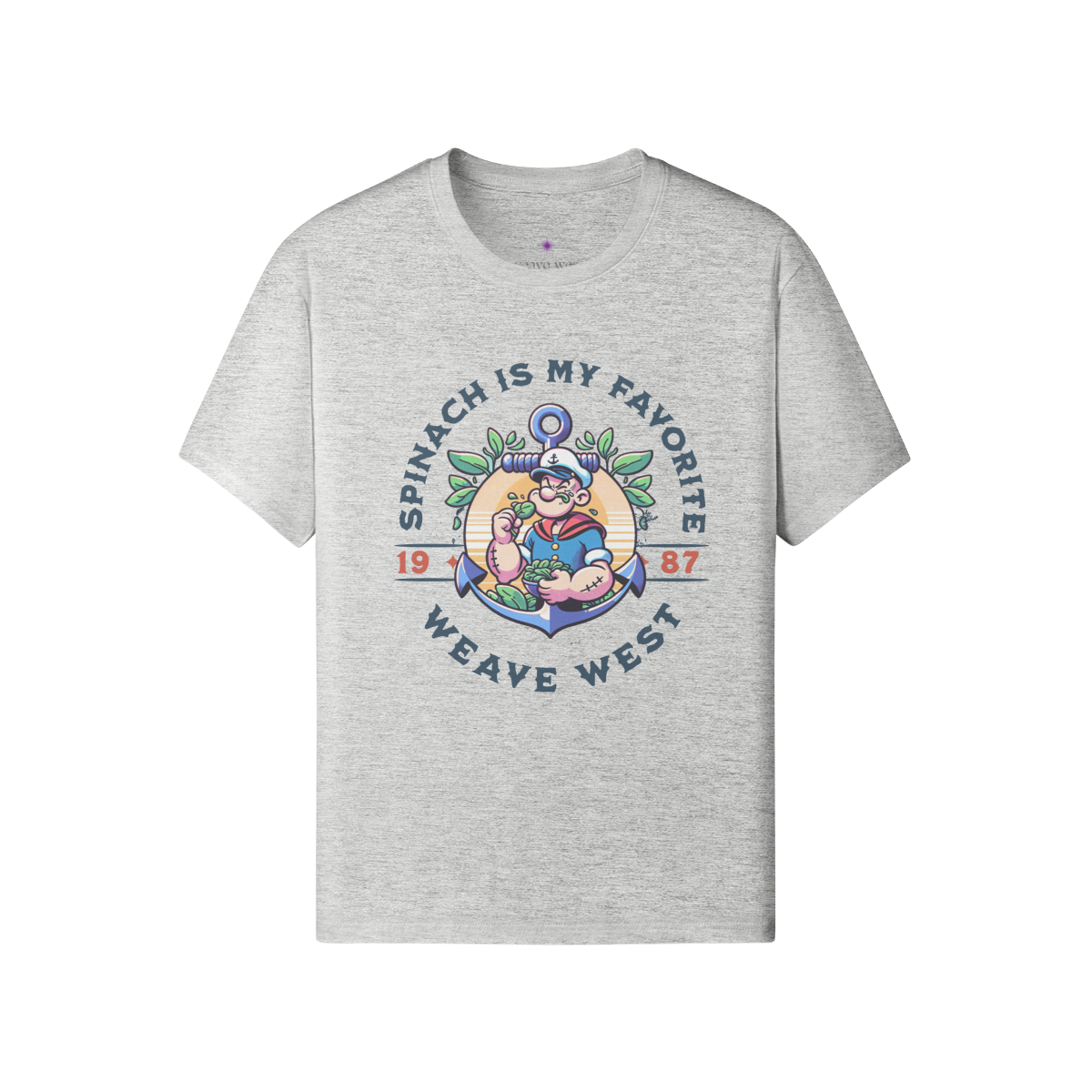 Premium Classic Fit Cotton Tee (Popeye) - Weave West