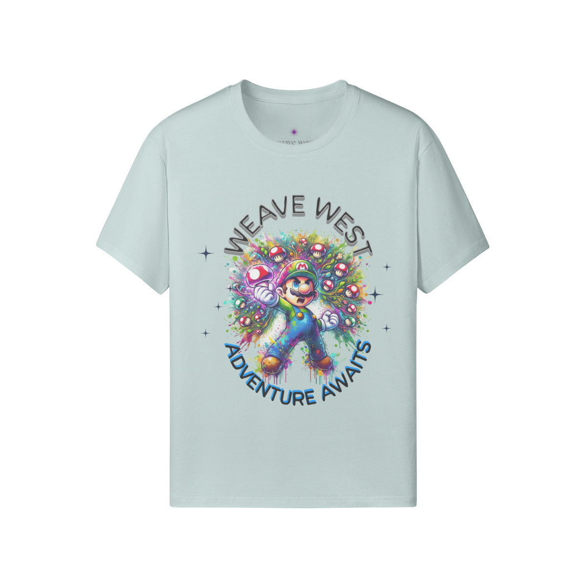 Premium Classic Fit Cotton Tee (Mario) - Weave West
