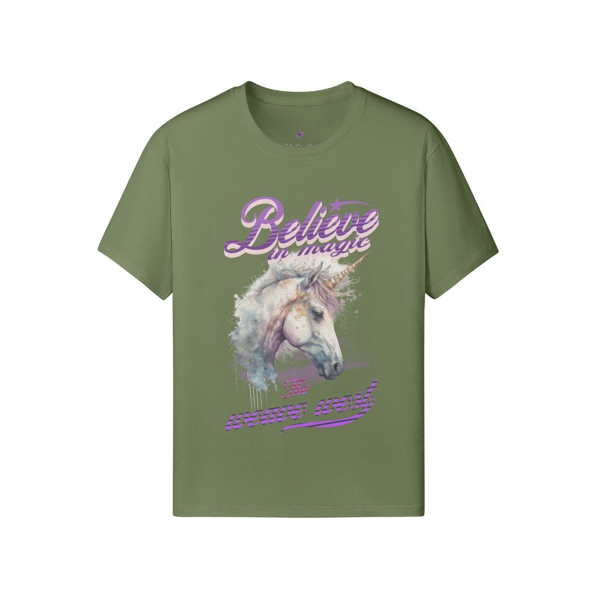 Premium Regular Fit Cotton Tee (Unicorn) - Weave West