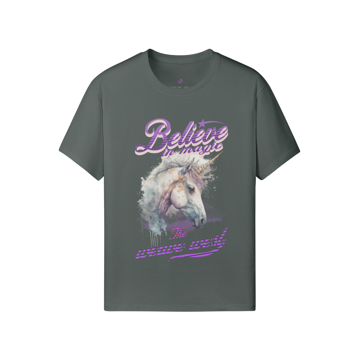 Premium Regular Fit Cotton Tee (Unicorn) - Weave West