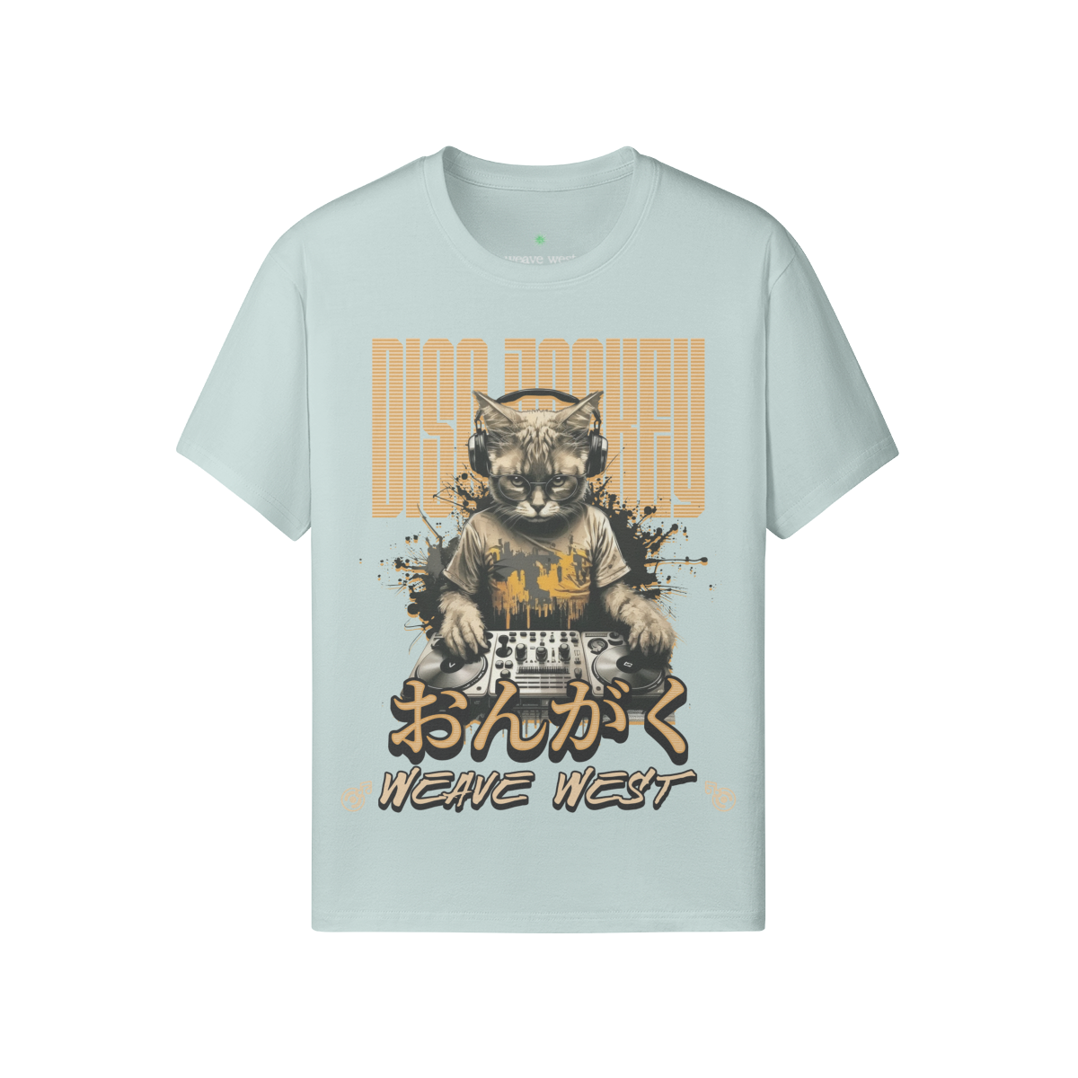 Premium Regular Fit Cotton Tee (DJcat) - Weave West