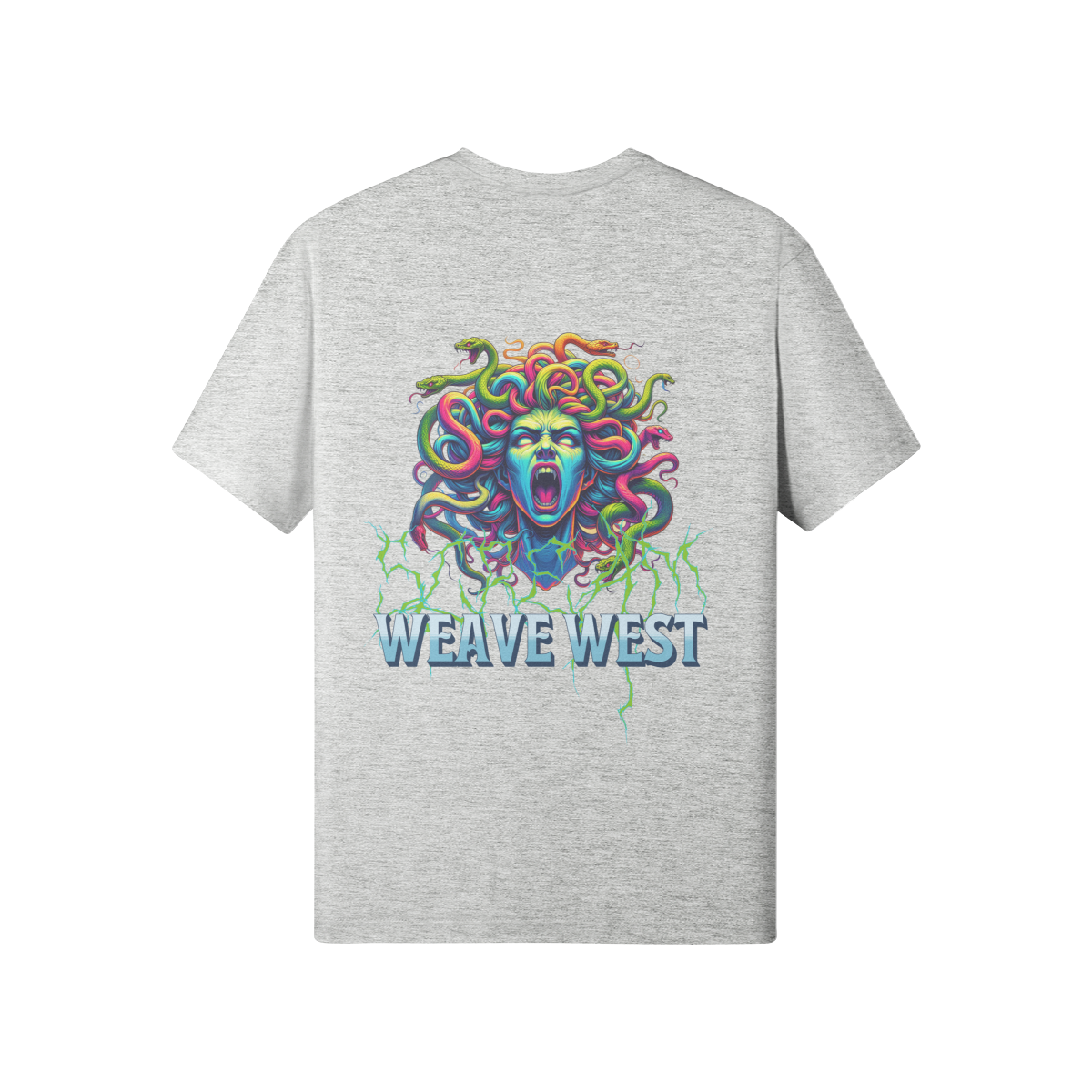 Premium Regular Fit Cotton Tee (Medusa) - Weave West