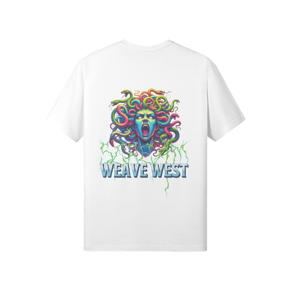 Premium Regular Fit Cotton Tee (Medusa) - Weave West