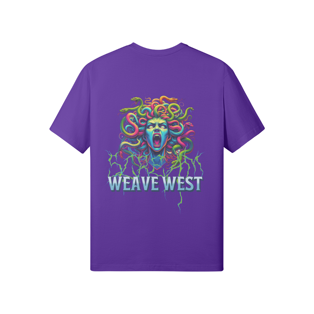 Premium Regular Fit Cotton Tee (Medusa) - Weave West