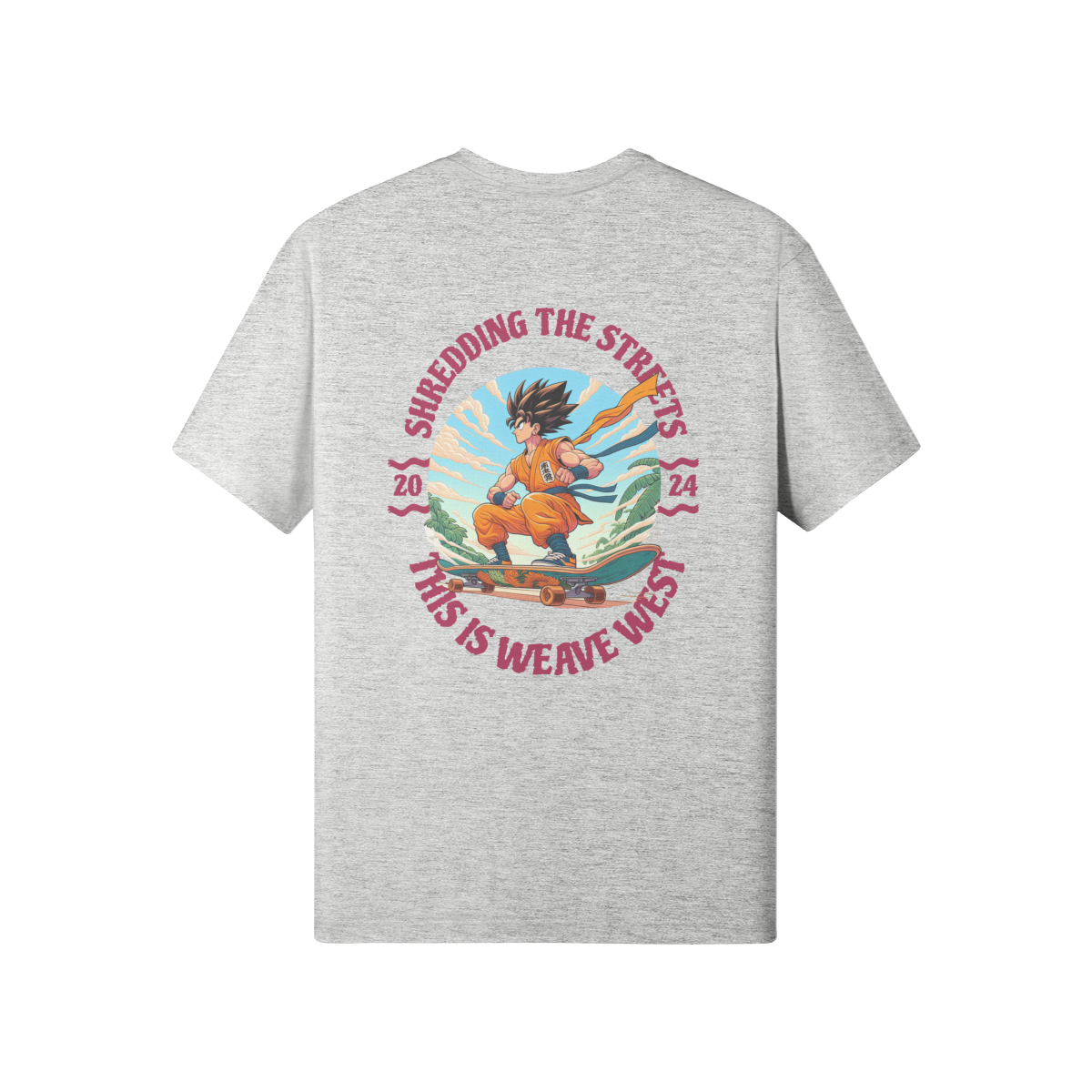 Premium Regular Fit Cotton Tee (Shredding The Streets) - Weave West