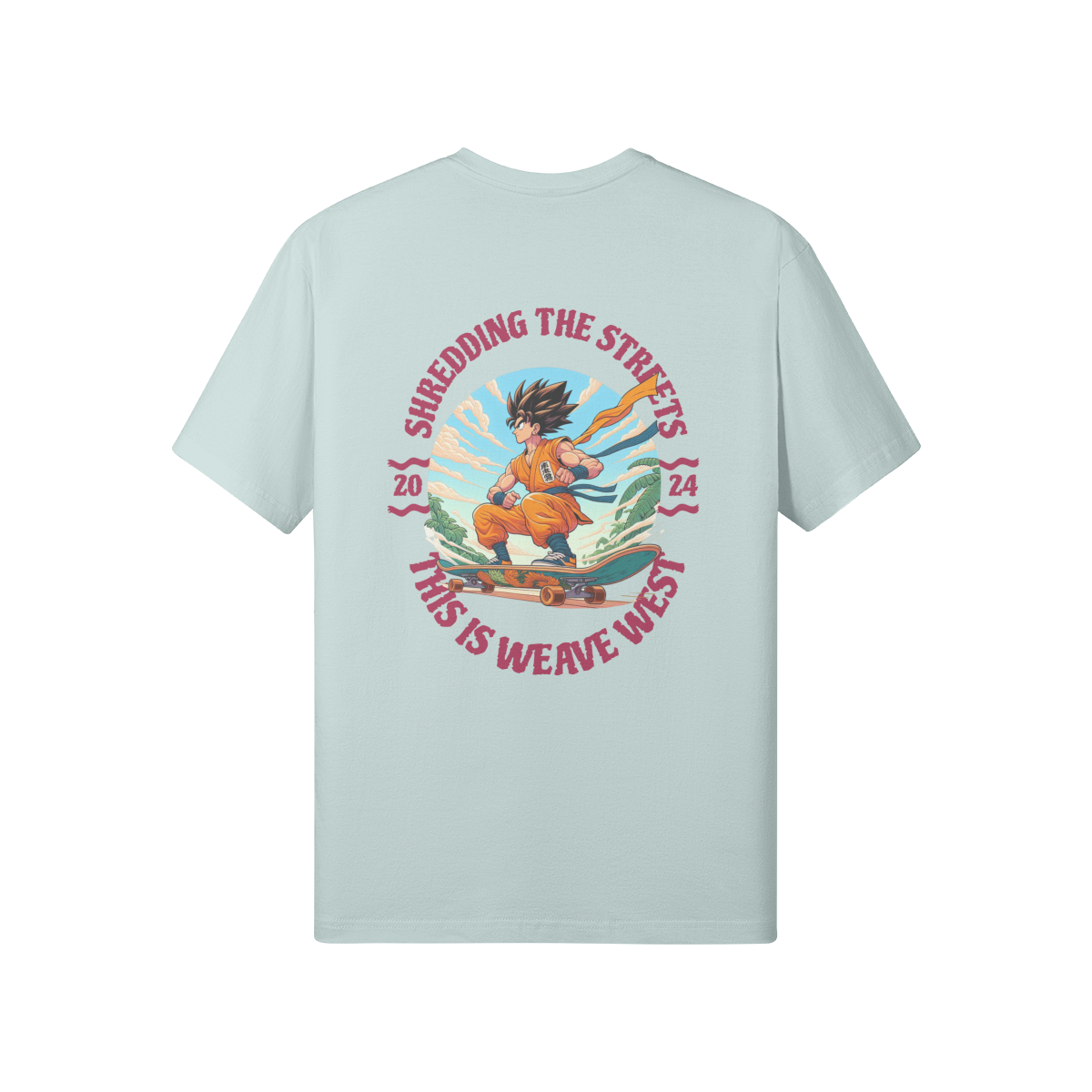 Premium Regular Fit Cotton Tee (Shredding The Streets) - Weave West
