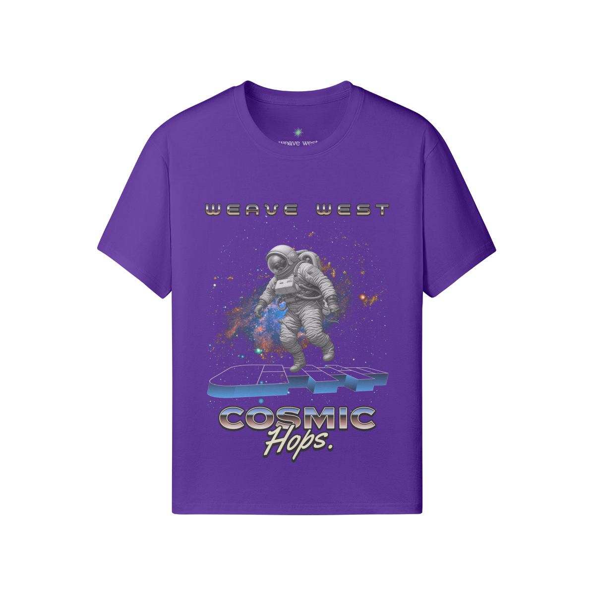 Premium Classic Fit Cotton Tee (Cosmic Hops) - Weave West