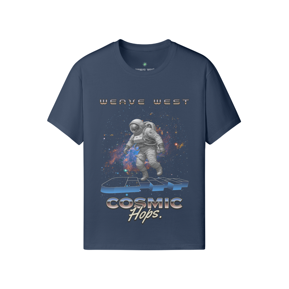 Premium Classic Fit Cotton Tee (Cosmic Hops) - Weave West