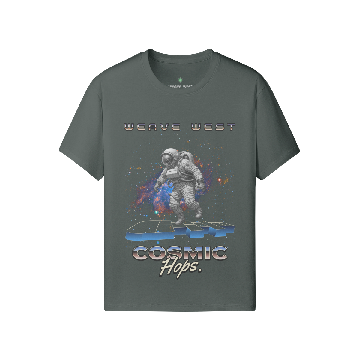 Premium Classic Fit Cotton Tee (Cosmic Hops) - Weave West