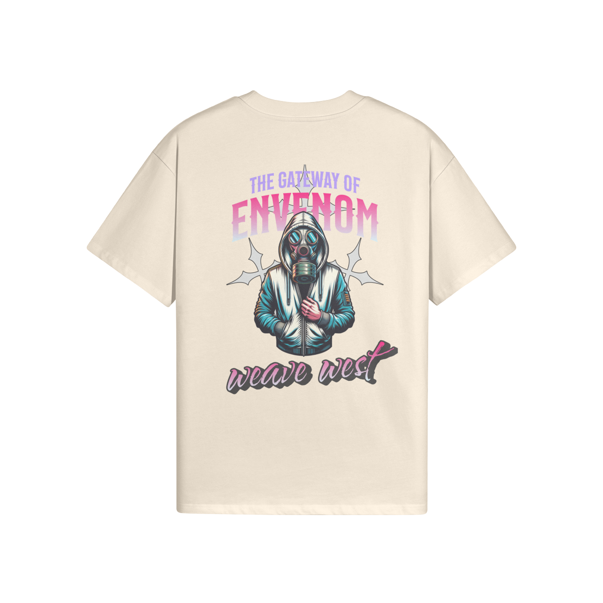 High Quality Cotton Oversized Loose-Fit Tee (Envenom) - Weave West