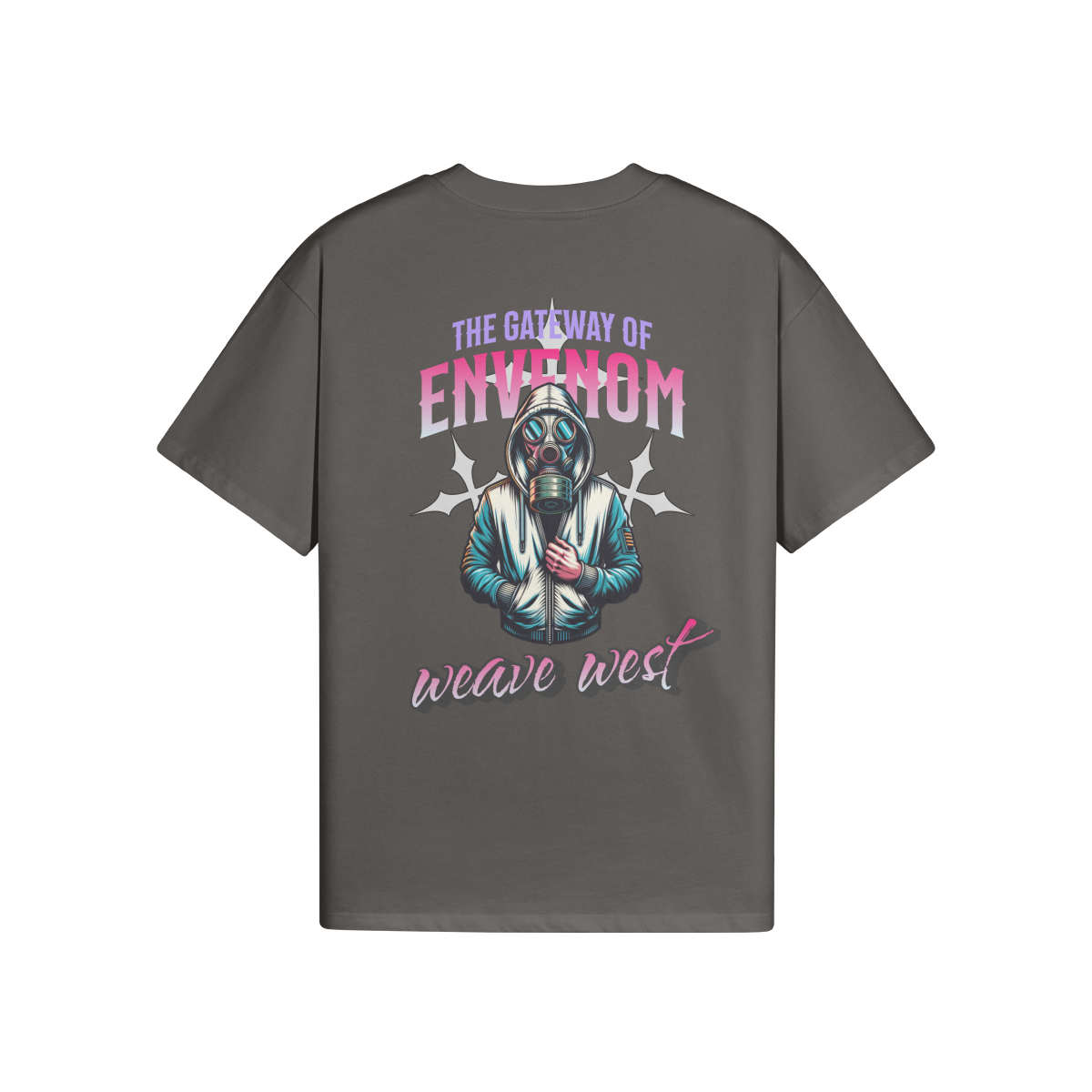 High Quality Cotton Oversized Loose-Fit Tee (Envenom) - Weave West