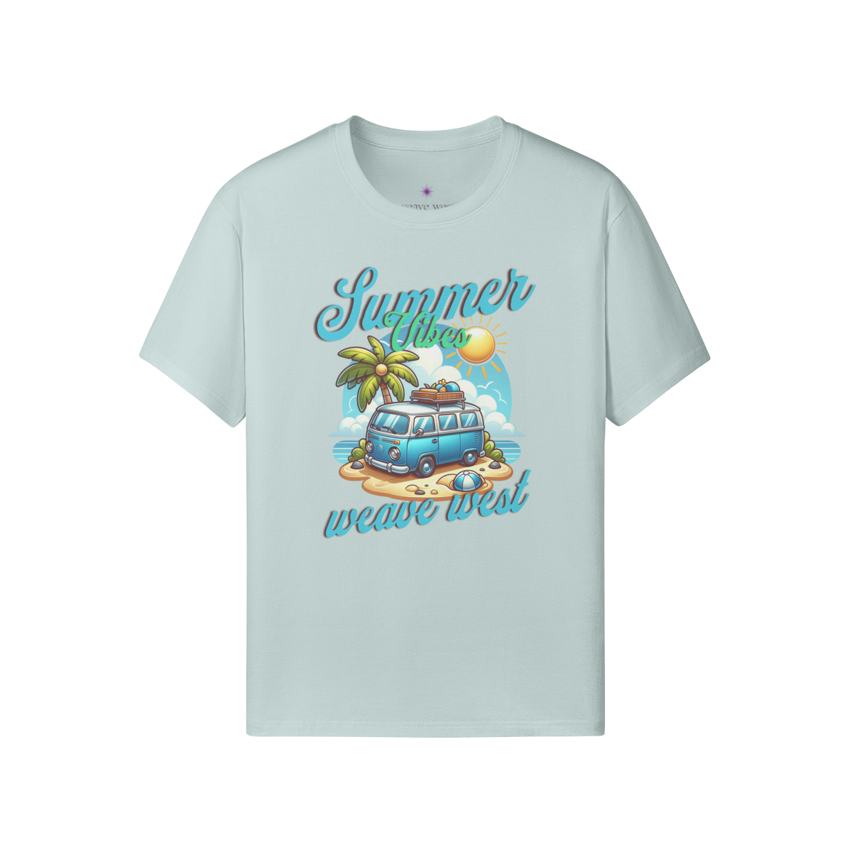 Premium Classic Fit Cotton Tee (Summer Vibe) 12 colors - Weave West