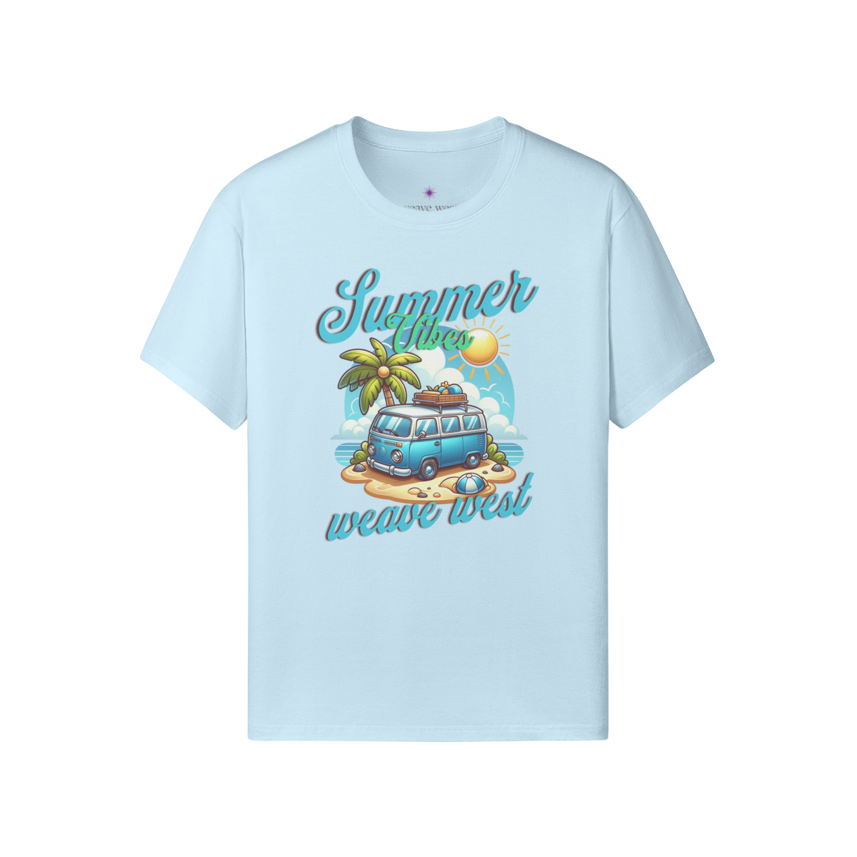 Premium Classic Fit Cotton Tee (Summer Vibe) 12 colors - Weave West