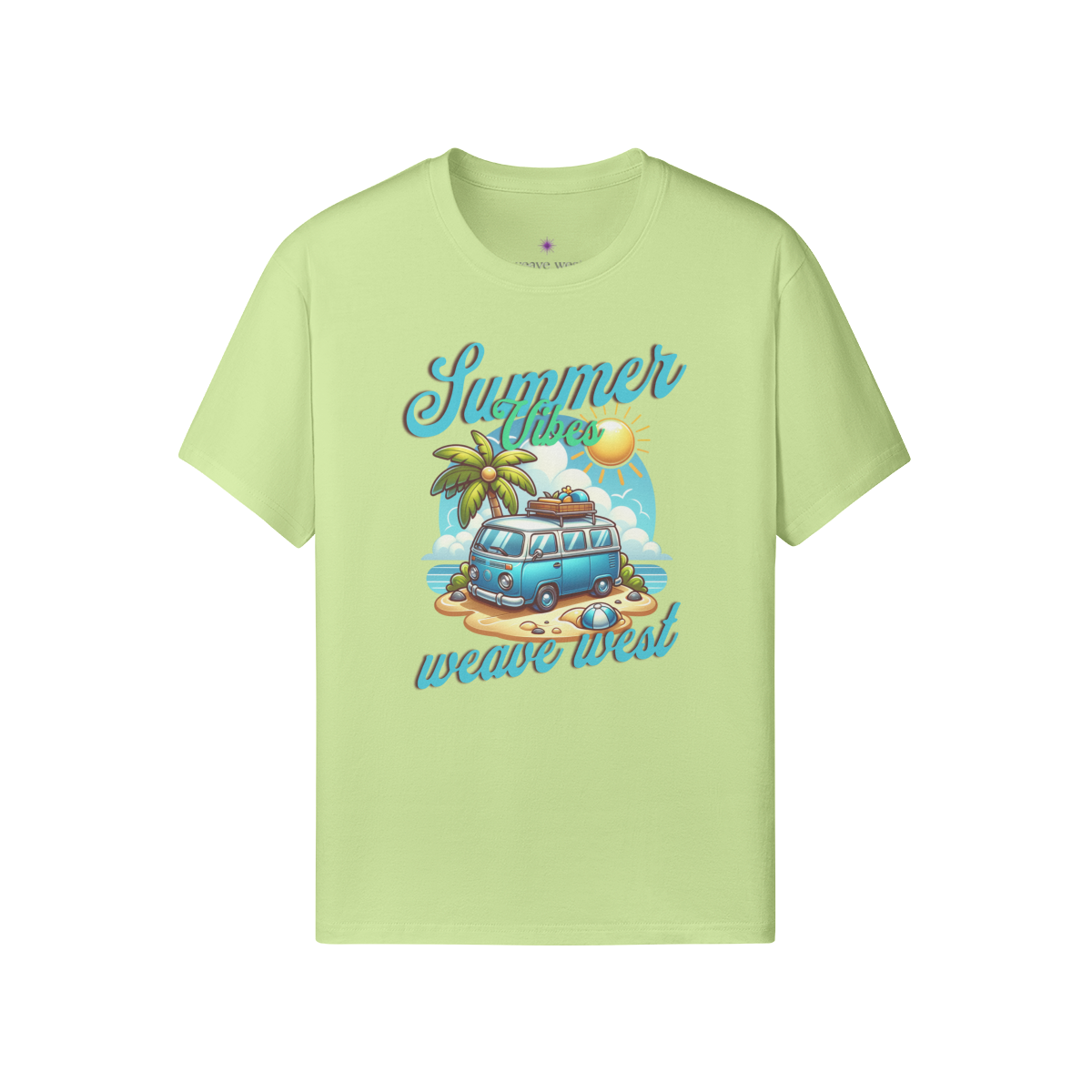 Premium Classic Fit Cotton Tee (Summer Vibe) 12 colors - Weave West