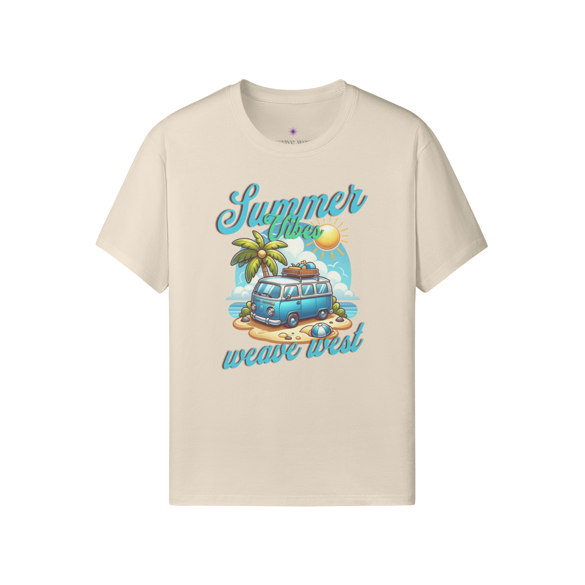 Premium Classic Fit Cotton Tee (Summer Vibe) 12 colors - Weave West