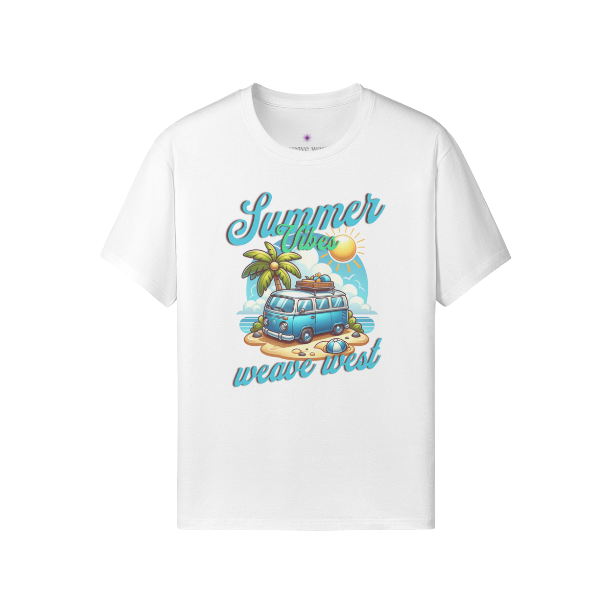 Premium Classic Fit Cotton Tee (Summer Vibe) 12 colors - Weave West