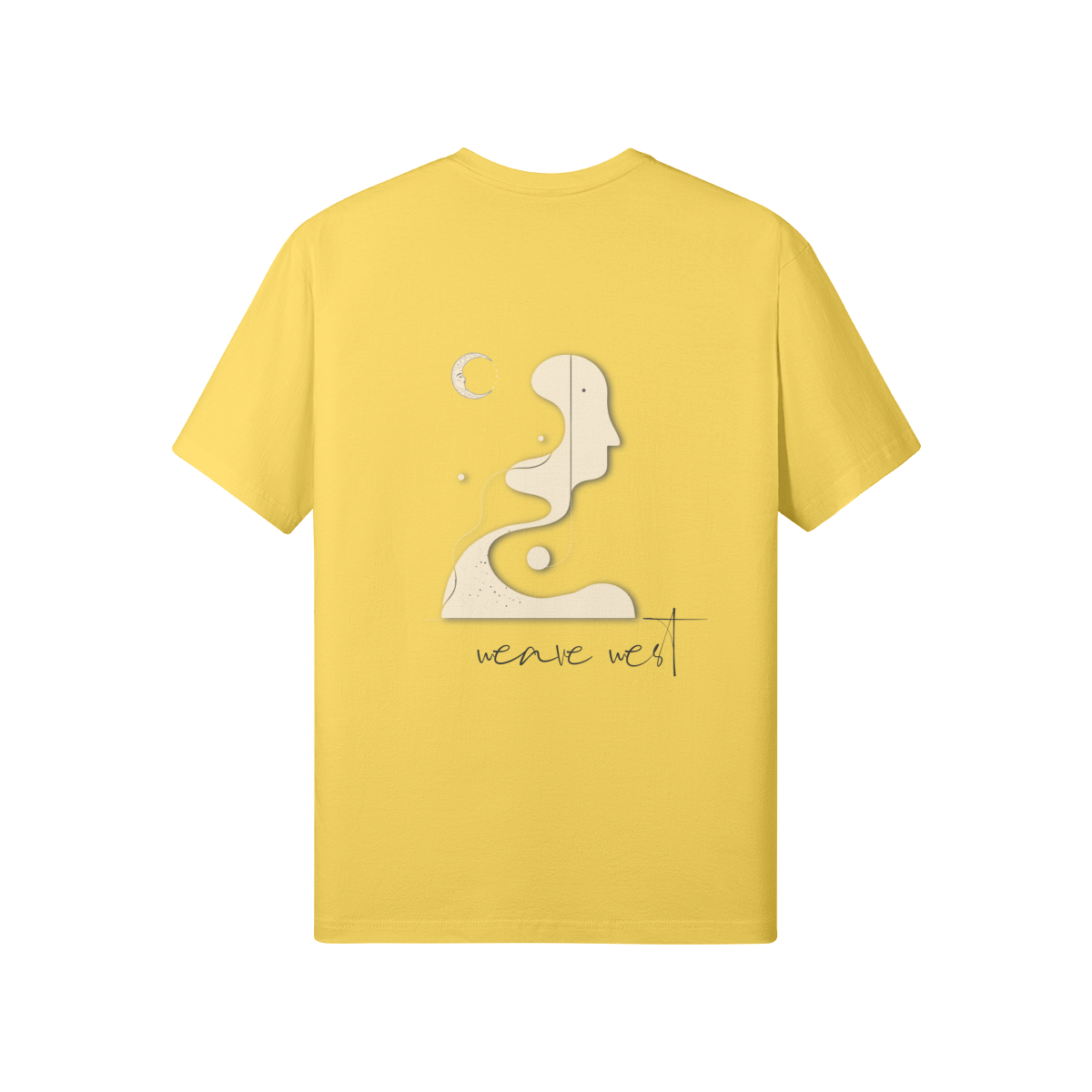 Soft Cotton Tee Her and Moon - Weave West