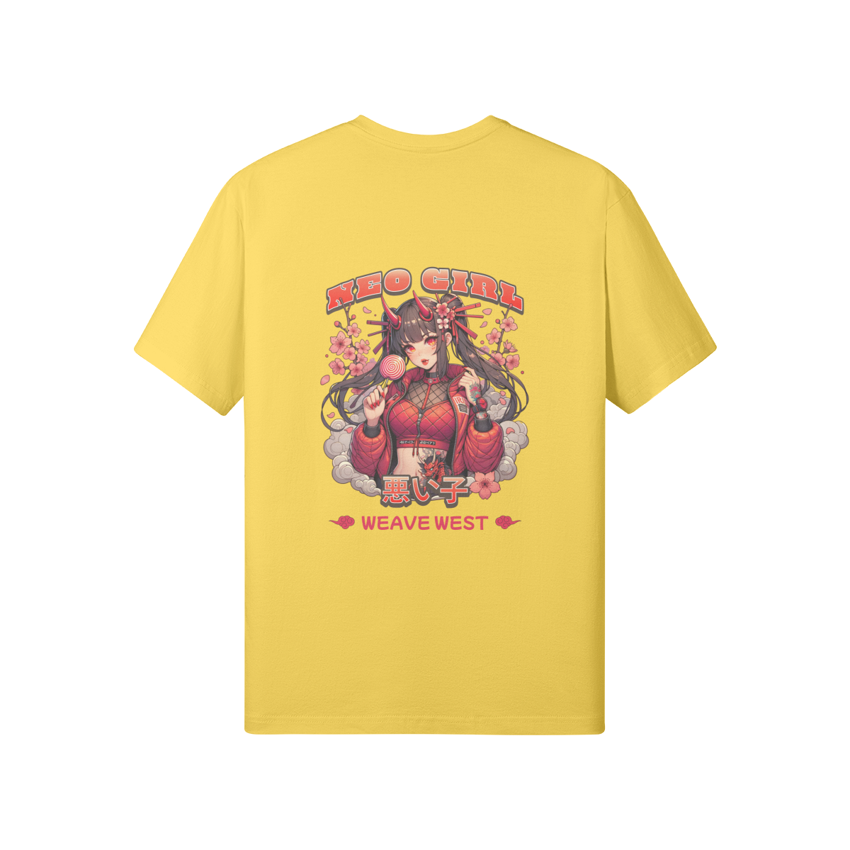Soft Cotton Tee Neo Girl - Weave West